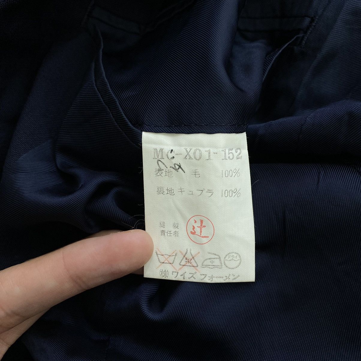 Yohji Yamamoto Ys For Men By YOHJI YAMAMOTO Japan Plain Navy Blazer Coat Size US M / EU 48-50 / 2 - 4 Thumbnail