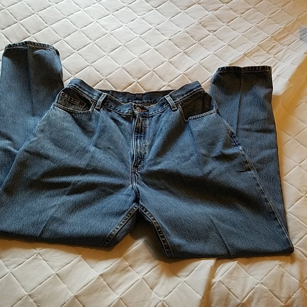 Levi's Vintage Levi's 550 16 Miss Med Relaxed Tapered Leg Size 38" / US 16 / IT 52 - 1 Thumbnail