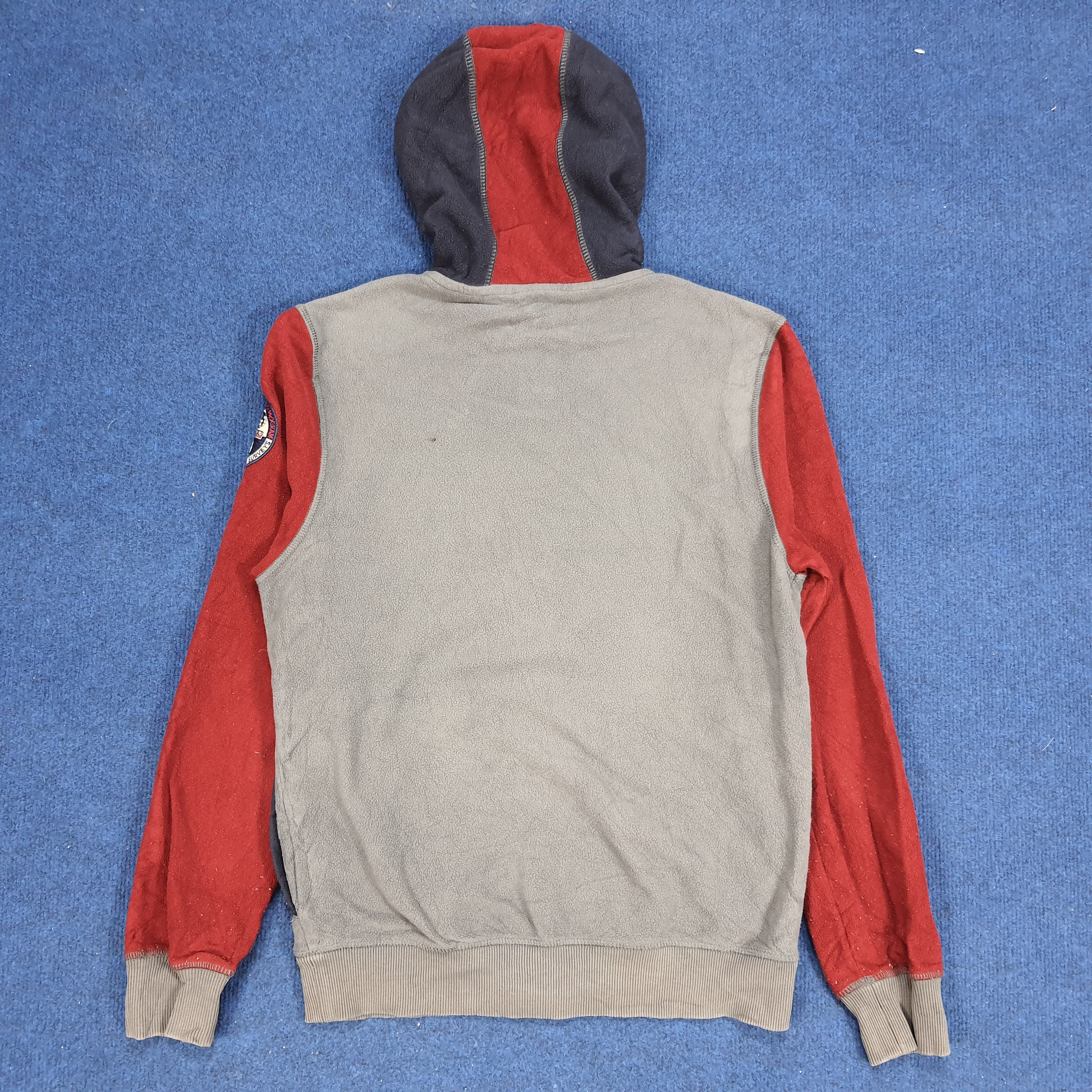 Napapijri × Vintage Vintage Napapijri Antarctic Research Program Zipper Hoodie Size US S / EU 44-46 / 1 - 3 Thumbnail
