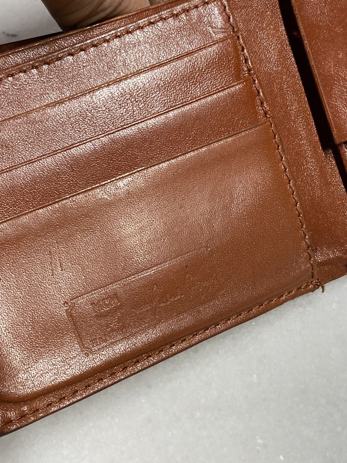 MCM MCM Monogram Leather Bifold Men’s Wallet Preowned Size ONE SIZE - 5 Thumbnail