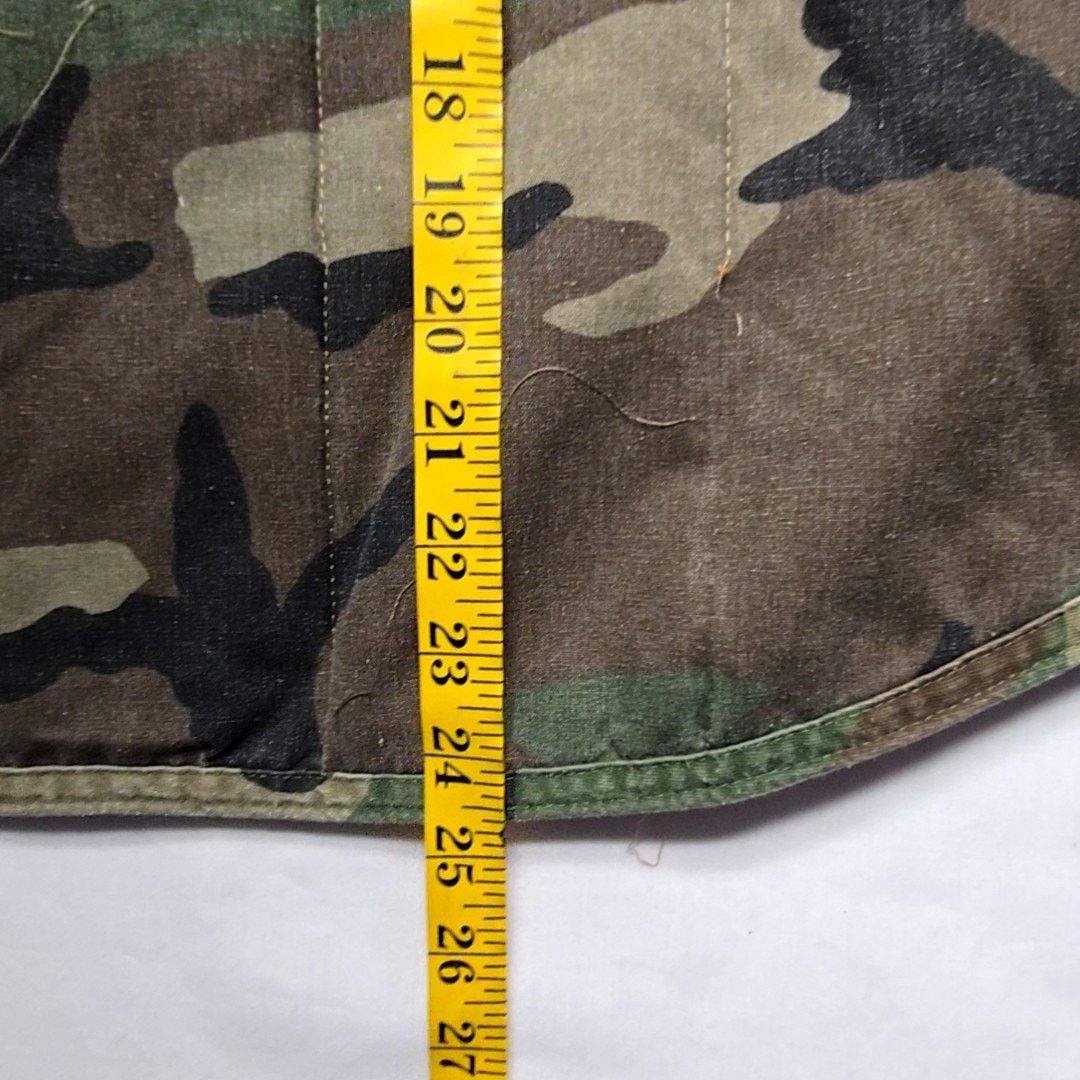 Vintage Vintage Camo Hunting Vest Camouflage Orange Reversible Gear Size US L / EU 52-54 / 3 - 14 Thumbnail