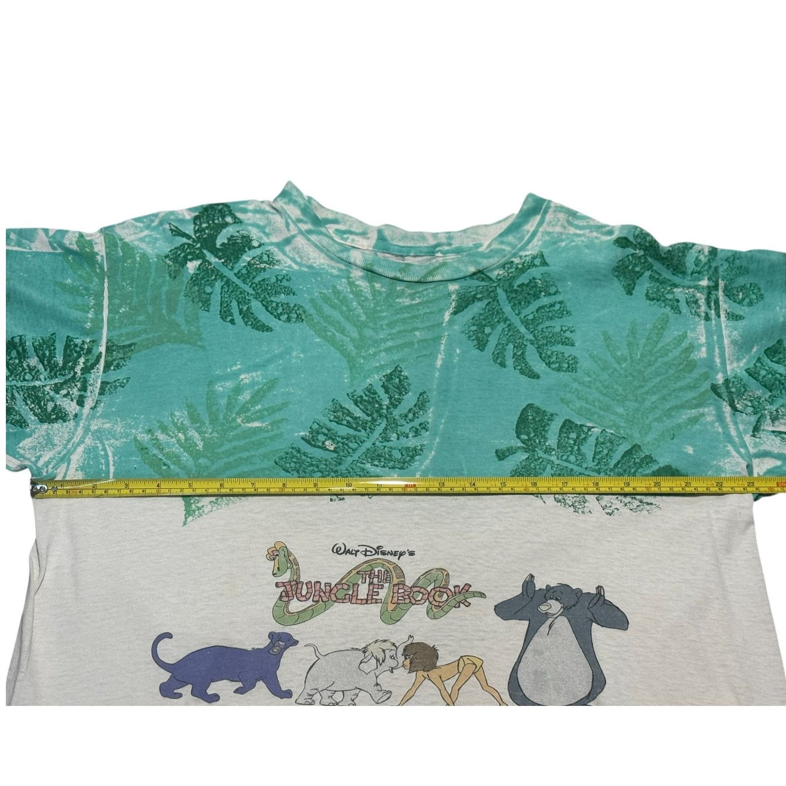 Disney Vintage 90s Disney Jungle Book T-Shirt XL Single Stitch AOP Size US XL / EU 56 / 4 - 3 Thumbnail