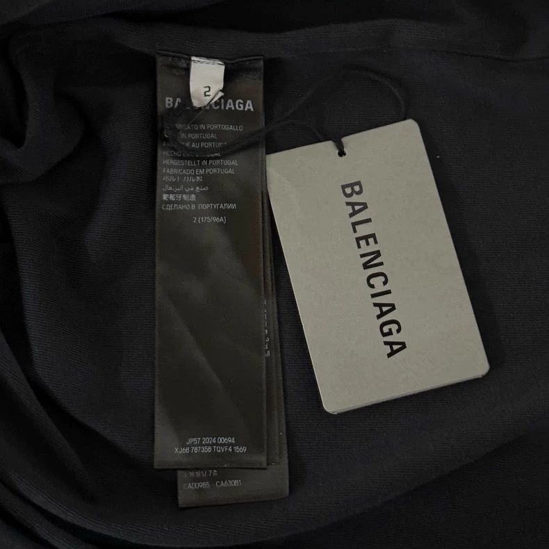Balenciaga Balenciaga Black destruction barrage short sleeve Size US M / EU 48-50 / 2 - 4 Thumbnail