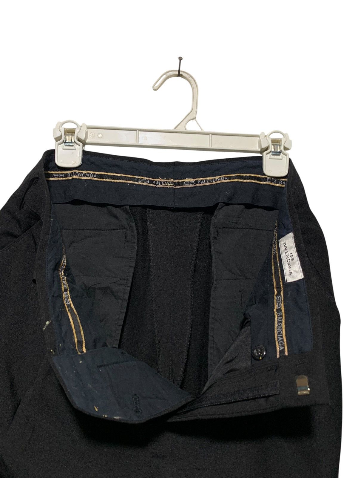 Balenciaga 90s Balenciaga double logo golf trouser Size US 32 / EU 48 - 4 Thumbnail