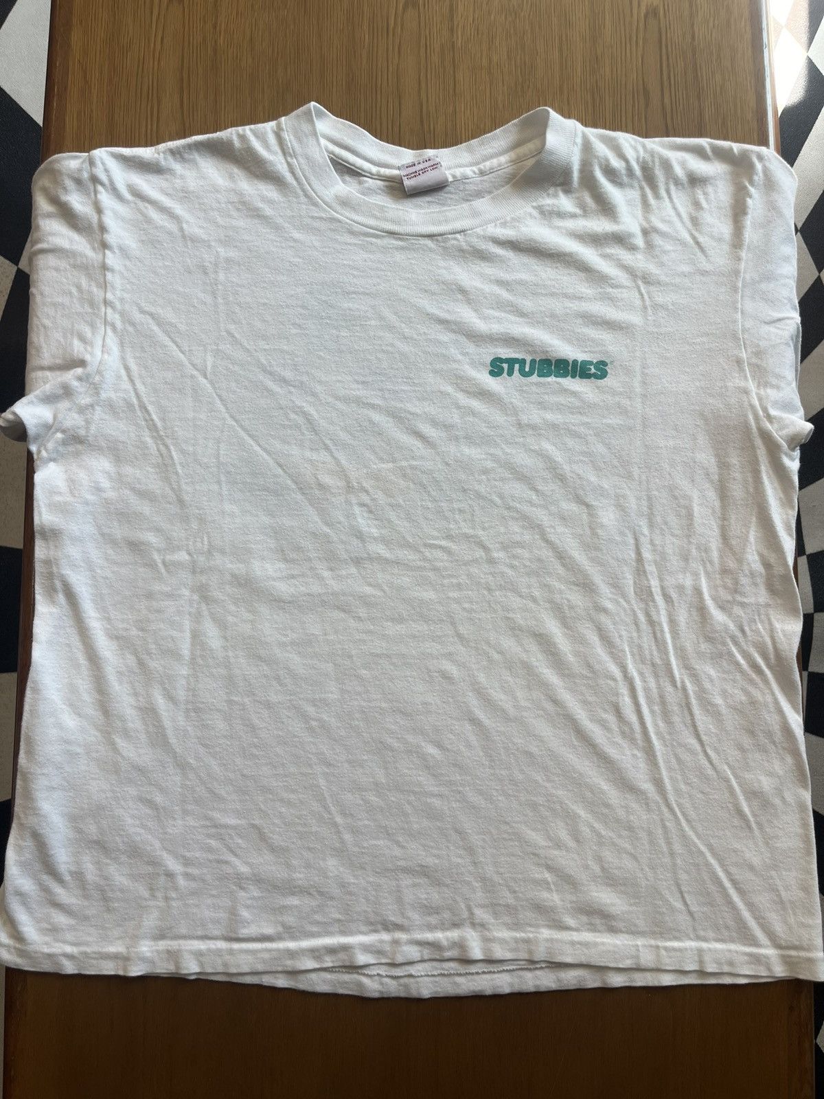 Vintage Vintage STUBBIES Art work Big Wave 1982’s Tshirt Size US L / EU 52-54 / 3 - 4 Thumbnail