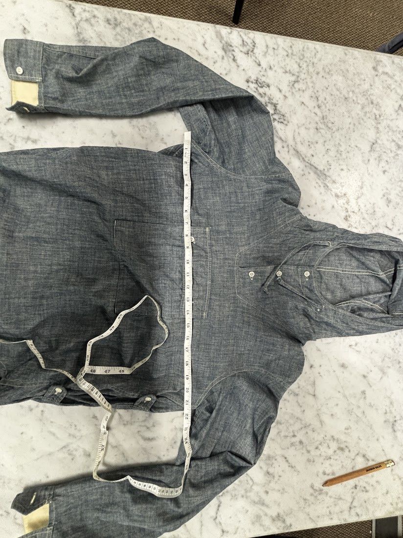 Woolrich Woolen Mills Woolrich USA Made Chambray Anorak Size US M / EU 48-50 / 2 - 2 Thumbnail