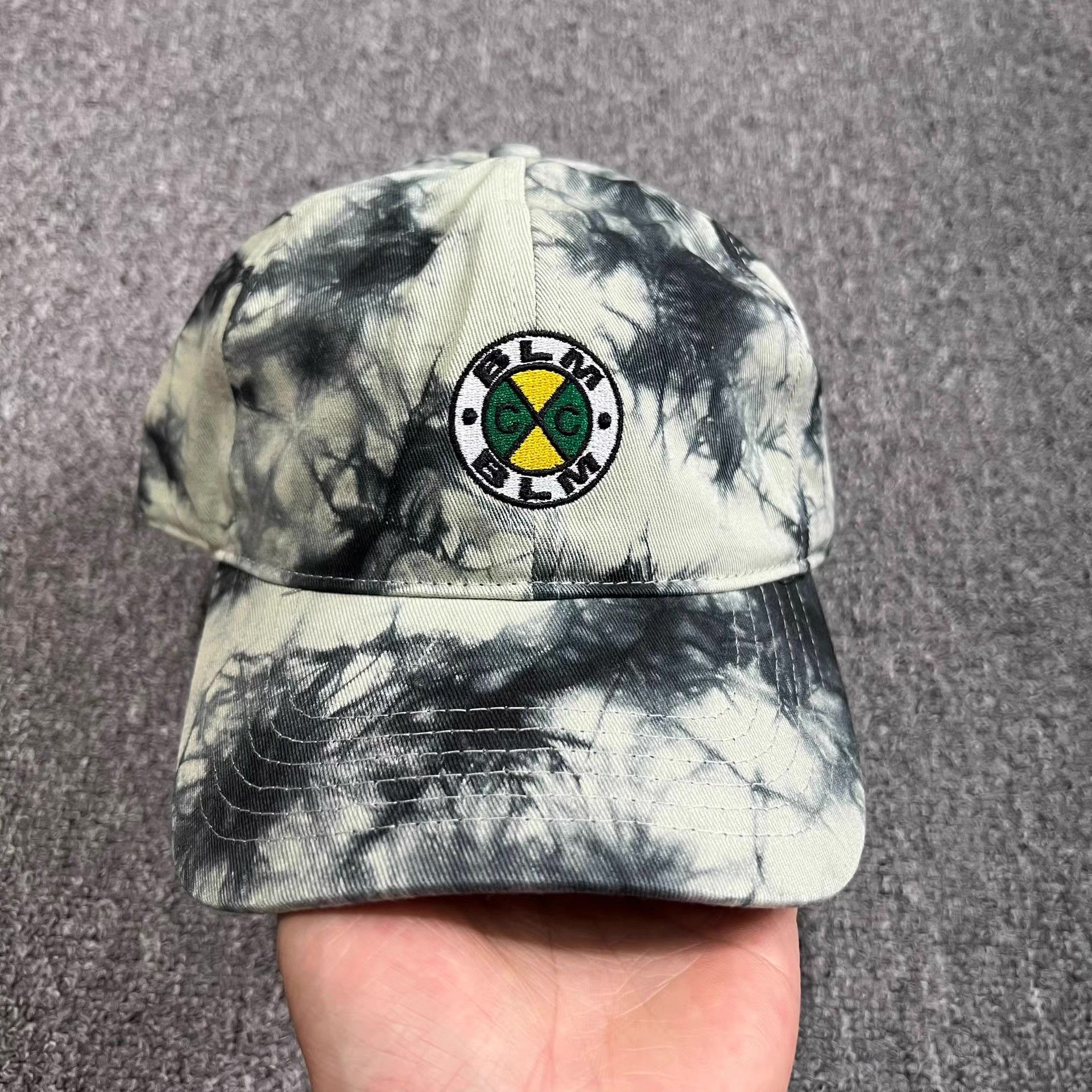 Cross Colours Cross Colours EmbroideredTie-DyeCurvedBrim Baseball Cap Q7 Size ONE SIZE - 1 Thumbnail