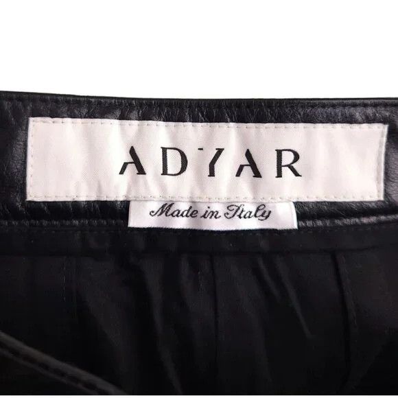 Leather Adyar Leather Brace Trousers Size XL Mens Black NWT Size US 38 / EU 54 - 17 Thumbnail