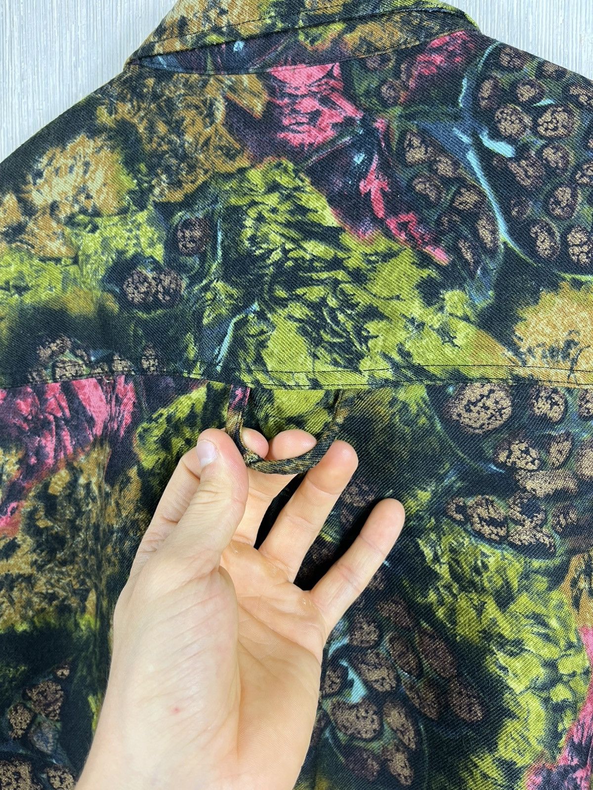 Vintage Vintage Double Duty retro crazy patterned full print shirt Size US XL / EU 56 / 4 - 16 Thumbnail