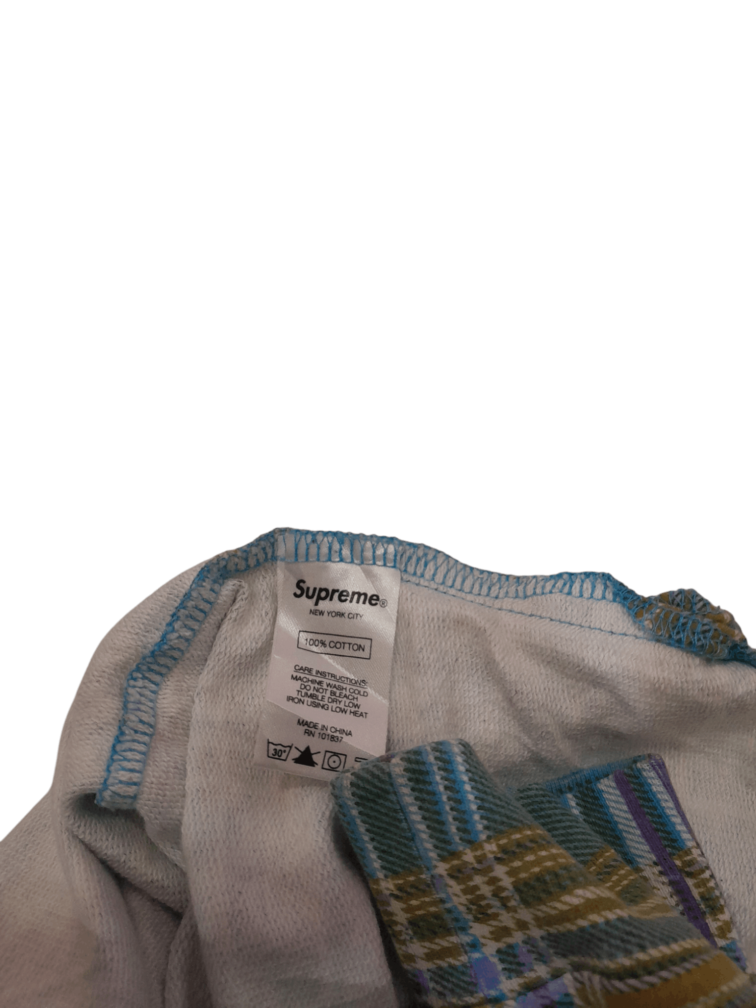 Supreme SUPREME Pullover Zip Up Shirt Fall 2020 (F405) Size US M / EU 48-50 / 2 - 8 Thumbnail