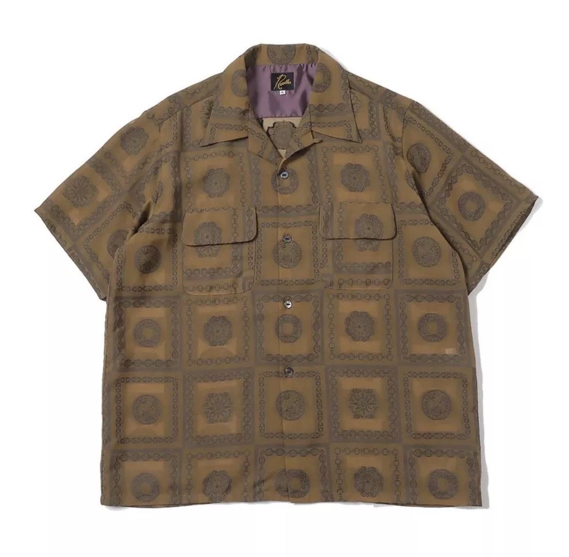 Needles needles classic shirt wool paisley JQ | Grailed