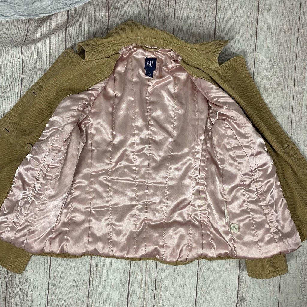 Gap Gap women M cotton blend button front fully lined corduroy Size M / US 6-8 / IT 42-44 - 6 Thumbnail