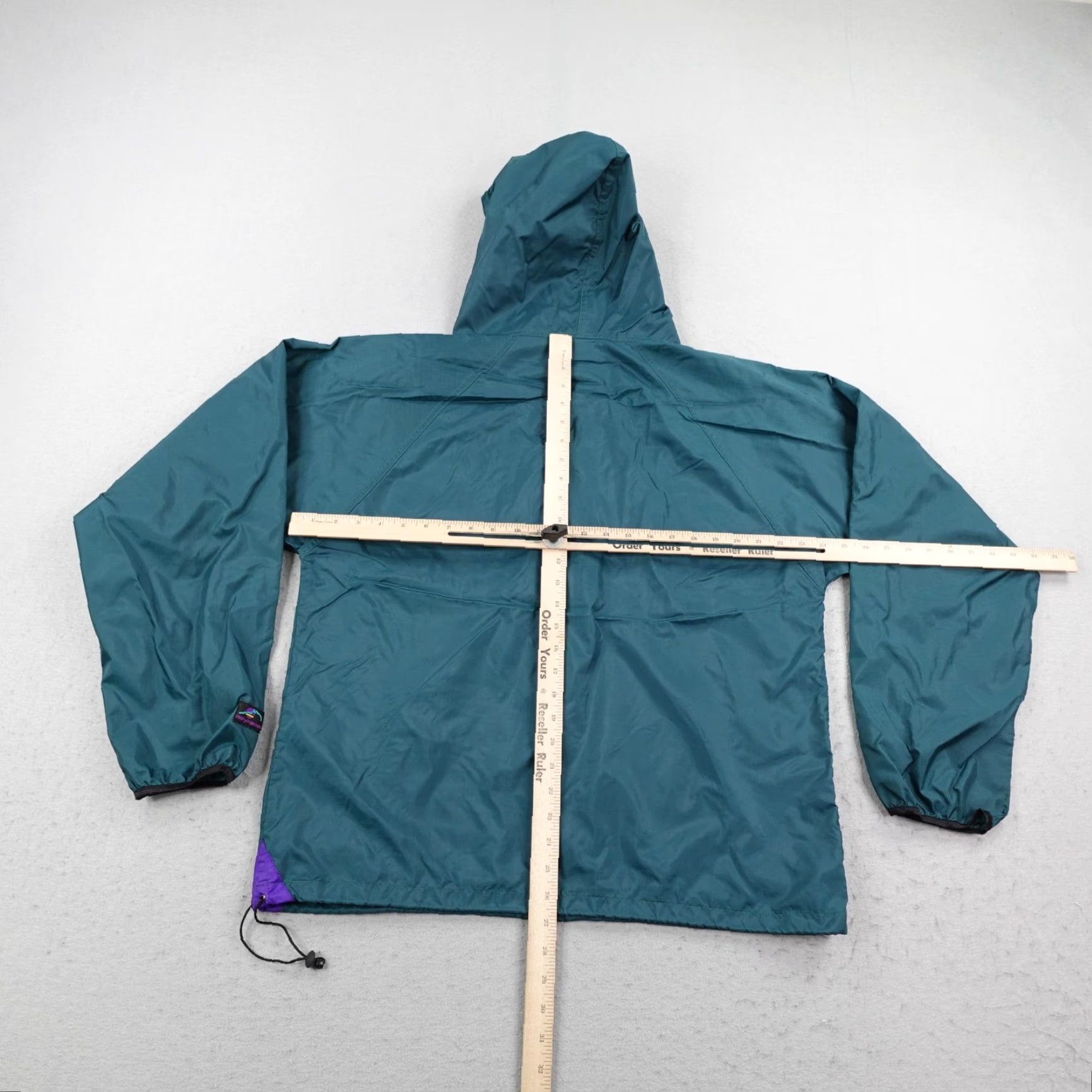 Helly Hansen VINTAGE Helly Hansen Jacket Men XS Blue Rain Coat Windbreaker Ripstop Zip Up 90s Jerky? Size US M / EU 48-50 / 2 - 4 Thumbnail