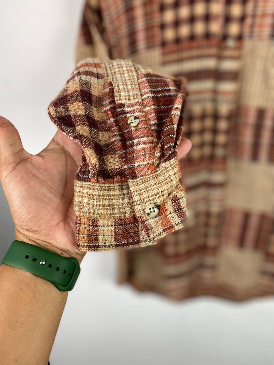 Japanese Brand vintage japanese brands patchwork flannel shirt nice design Size US M / EU 48-50 / 2 - 4 Thumbnail