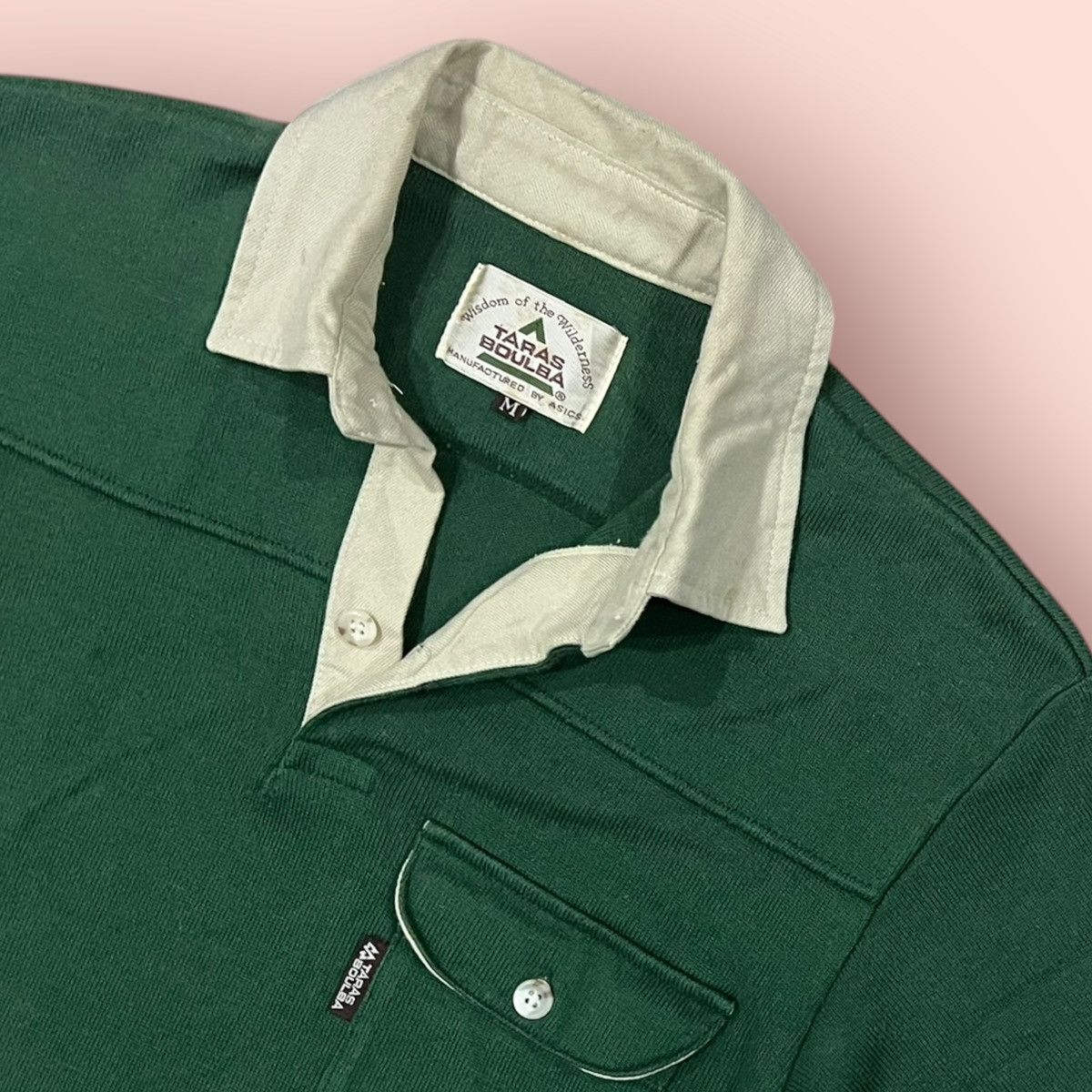 Asics × Vintage VINTAGE TARAS BOULBA SINGLE STITCHES RETRO POLO RUGBY SHIRT Size US S / EU 44-46 / 1 - 14 Thumbnail