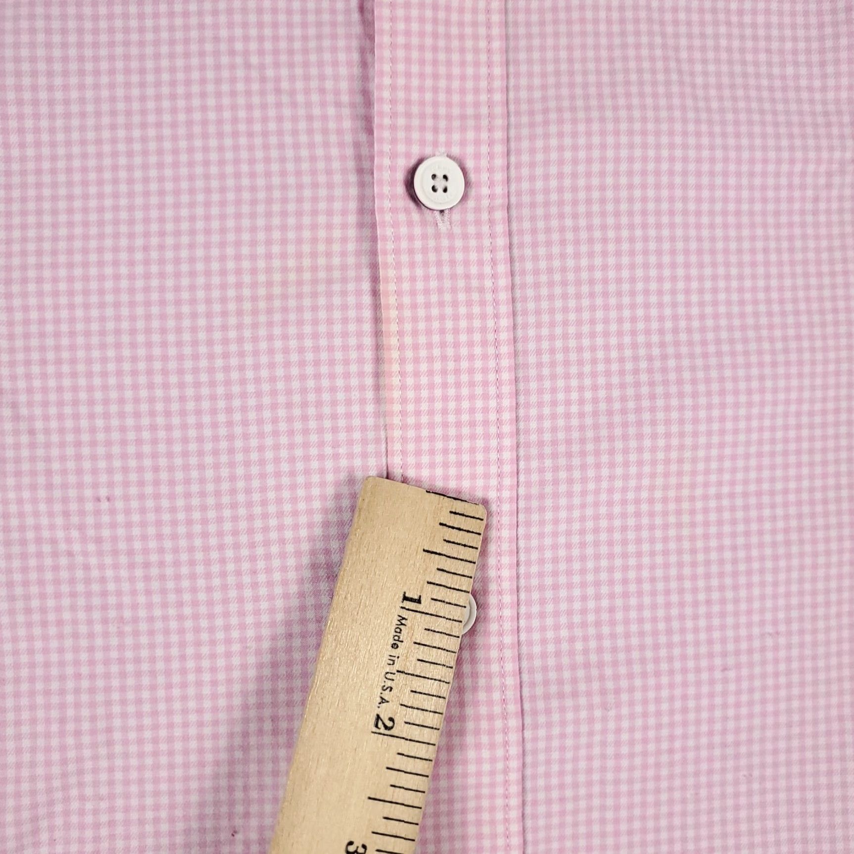 Tommy Hilfiger Tommy Hilfiger Pink Check Button-Up Shirt Men’s Large Long Sleeve Casual Preppy Size US L / EU 52-54 / 3 - 3 Thumbnail