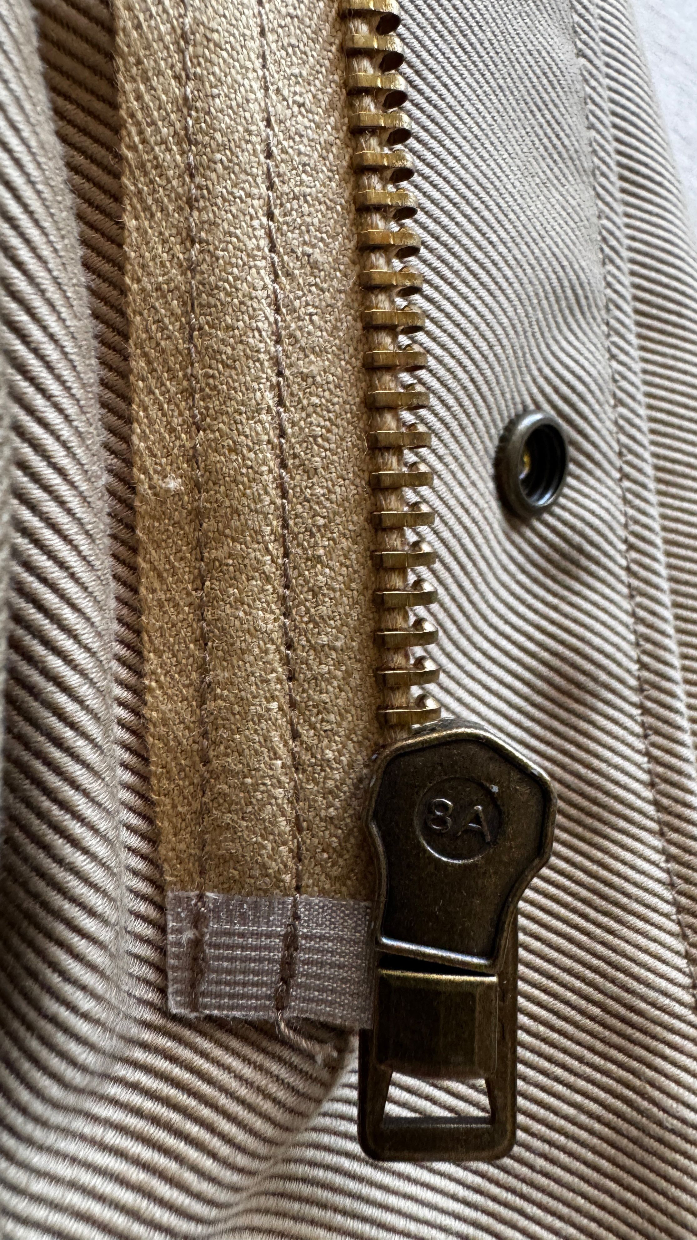 Auralee aa . 3 . M65 WASHED DOUBLE CLOTH FIELD JACKET . A6SB01AR Size US S / EU 44-46 / 1 - 19 Thumbnail