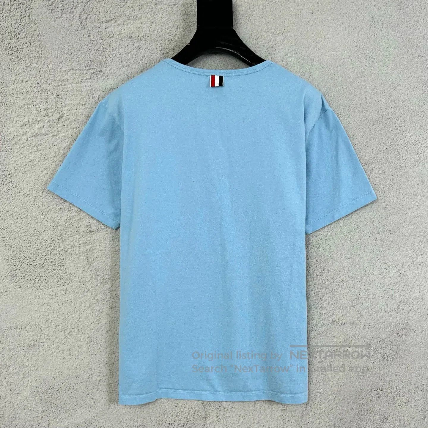 Thom Browne Thom Browne Striped pocket, round-neck, short-sleeved T-sh Size US L / EU 52-54 / 3 - 2 Thumbnail