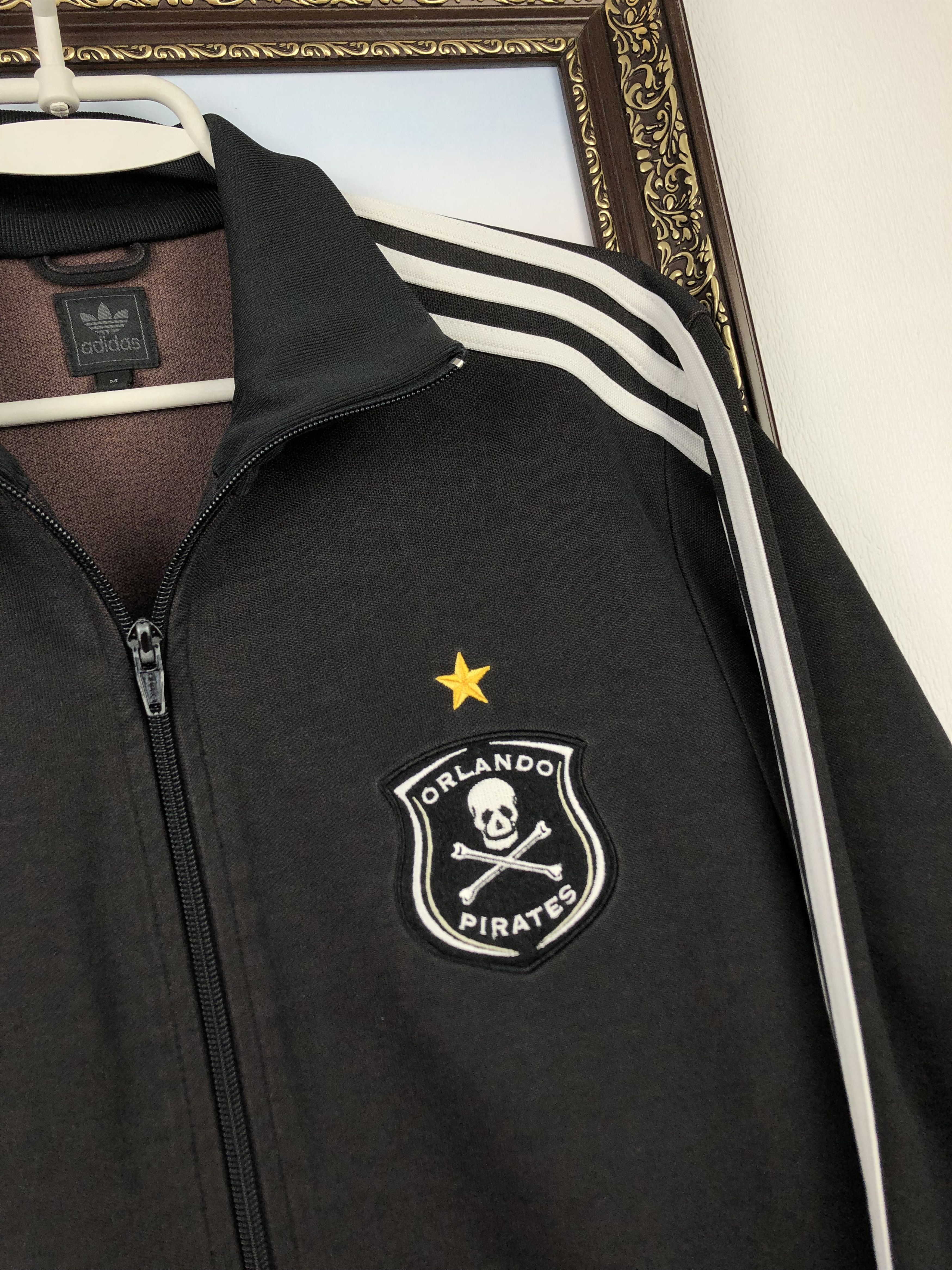 Adidas × Vintage Vintage Adidas Olympics Orlando Pirates Jacket Soccer Track Size US M / EU 48-50 / 2 - 6 Thumbnail