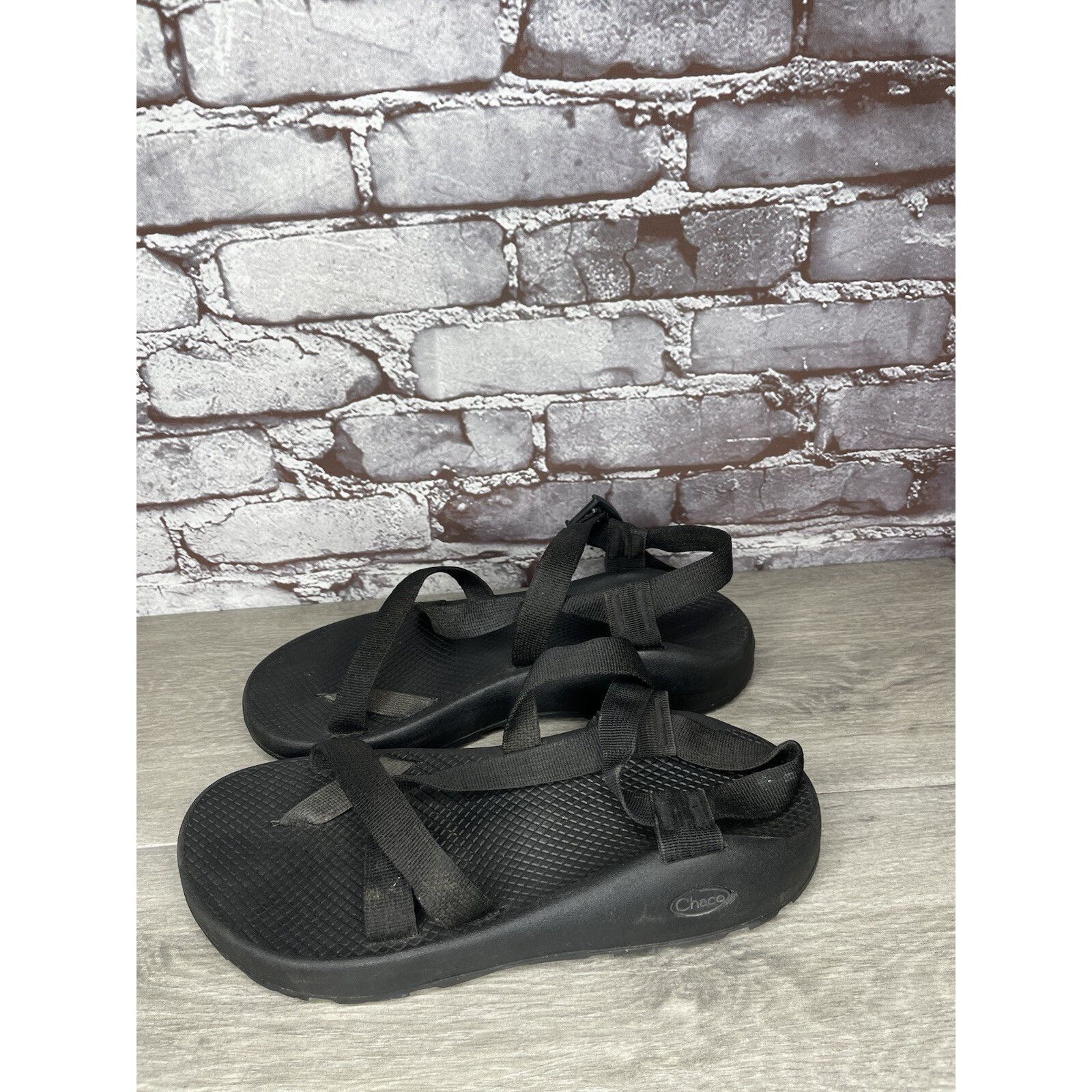 Chaco Chaco Z/1 Classic Black Nylon Comfort Strappy Sandals Men's Size US 10 / EU 43 - 15 Thumbnail