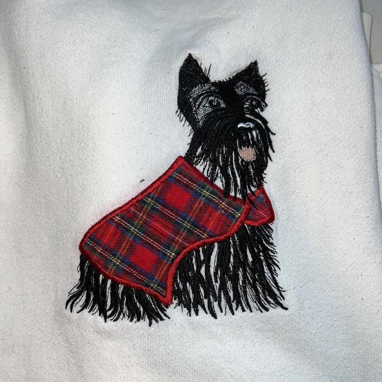 Other Vintage y2k White and red dog sweater Size XL / US 12-14 / IT 48-50 - 3 Thumbnail