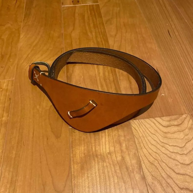 Kapital Kapital Cowboy Style Leather Belt-2506 Size ONE SIZE - 1 Thumbnail