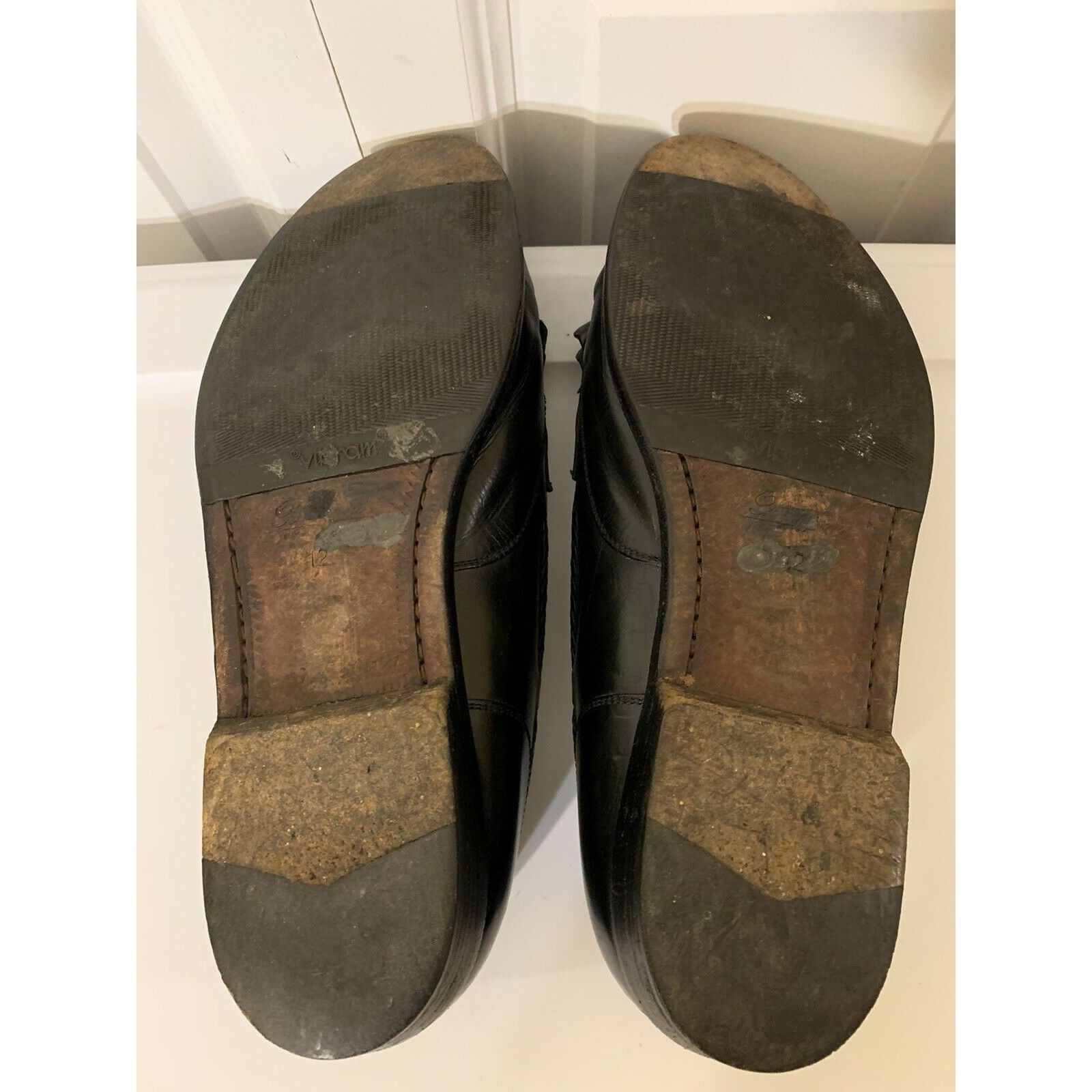 Cole Haan Cole Haan Bragano Mens Sz 12D Black Leather Slip On Tasseled Size US 12 / EU 45 - 10 Thumbnail