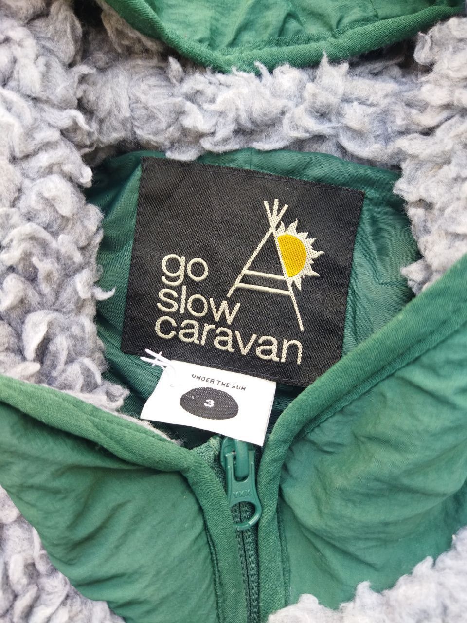 go slow caravan Go Slow Caravan Sherpa Fleece Hoodie Jacket Size US L / EU 52-54 / 3 - 5 Thumbnail