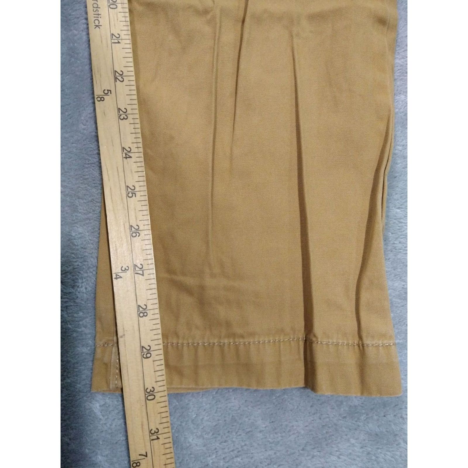 American Eagle Outfitters American Eagle Outfitters Pants Mens 31x32 Beige Chino Flat Front Straight Regular Wool? (Note: Original does not include wool—placeholder) Size US 31 - 5 Thumbnail