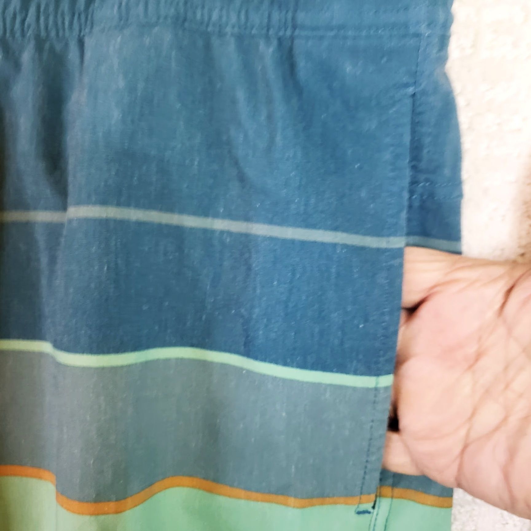Hang Ten VINTAGE Hang Ten Striped Swim Trunks? Size US 39 - 6 Thumbnail
