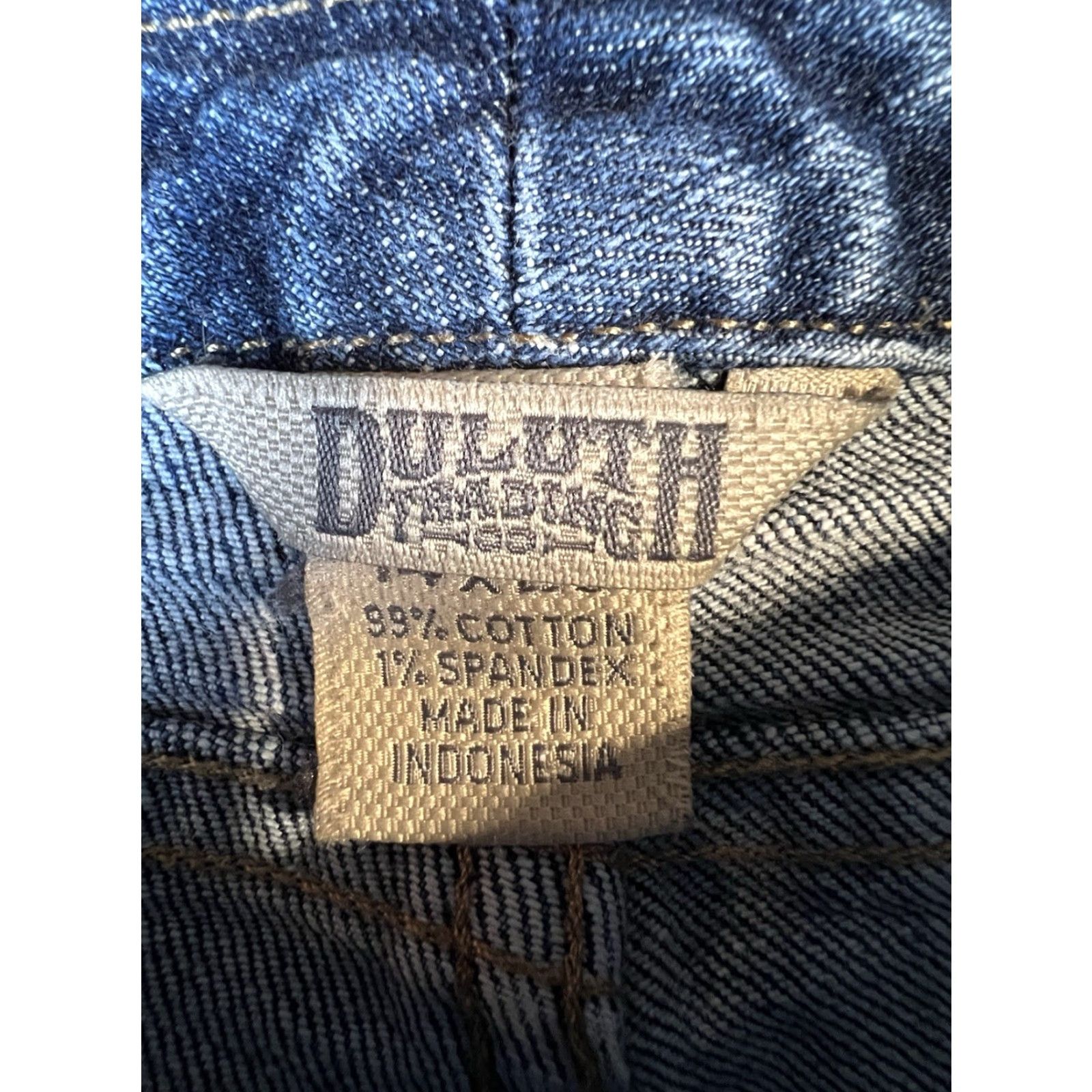Duluth Trading Company Duluth Trading Company Jeans Womens 14 X 29 Blue Straight Medium Wash Denim Size 36" / US 14 / IT 50 - 5 Thumbnail