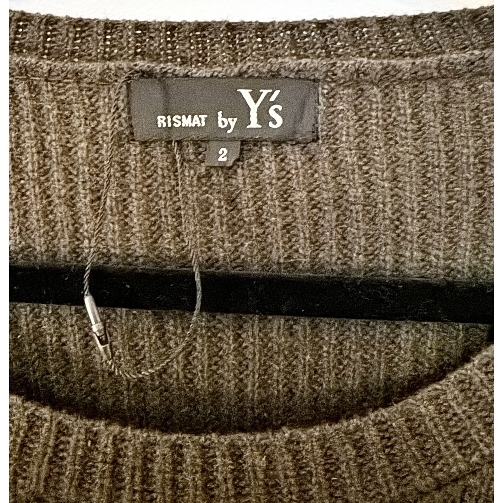 Other RISMAT by Y's Side Belt Big Silhouette Long Sleeve Knit Size XS / US 0-2 / IT 36-38 - 3 Thumbnail