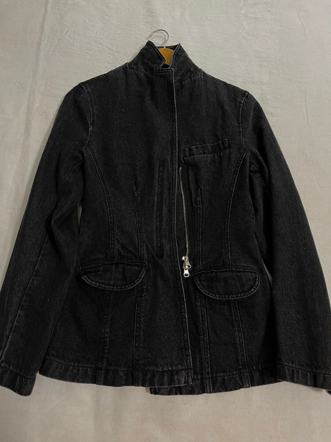 Other IMMI Cinched Waist Denim Blazer New w/ Tags Size S / US 4 / IT 40 - 1 Thumbnail