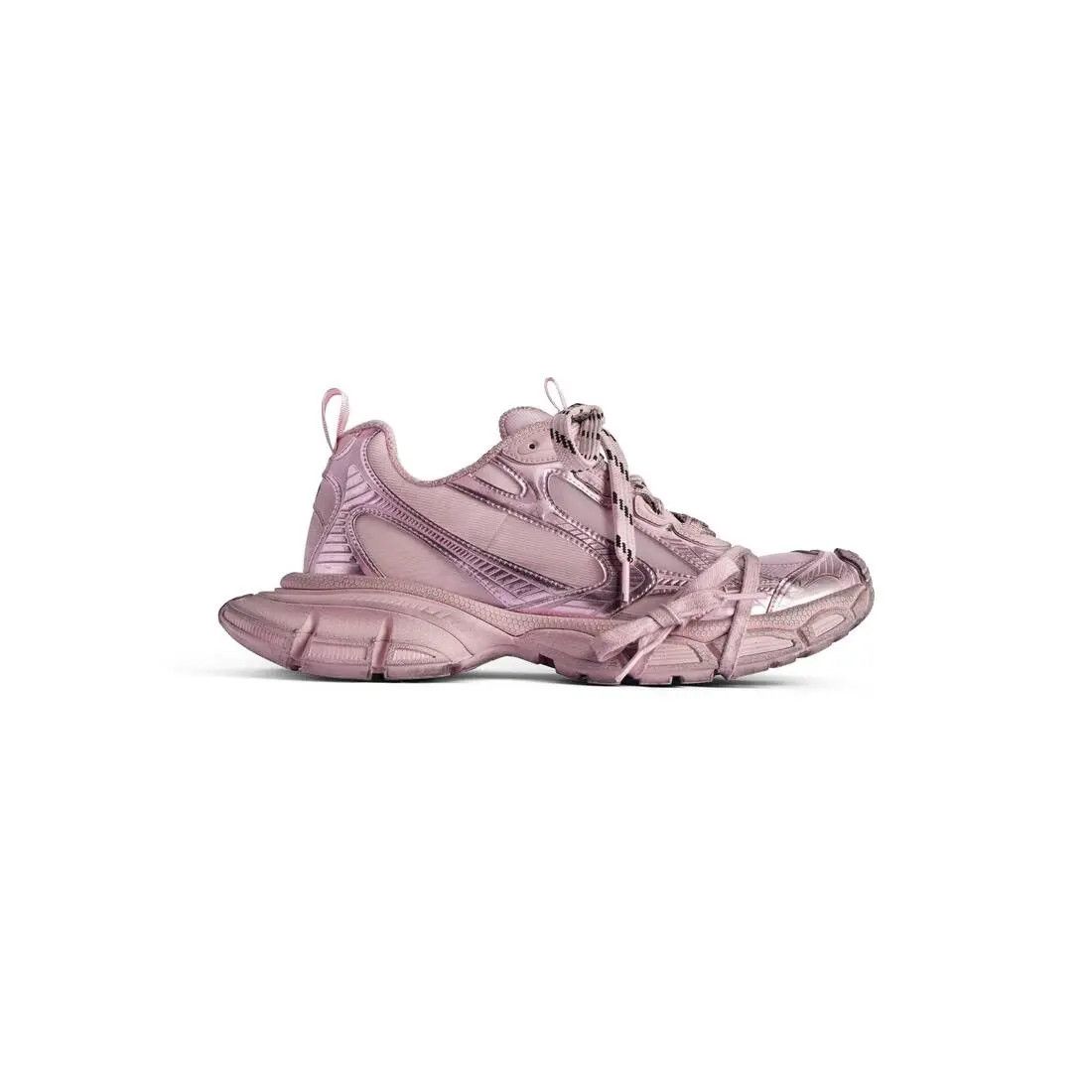 Balenciaga o1la1rc1a0825 3XL Summer Mesh Sneakers in Light Pink Size US 10 / IT 40 - 1 Thumbnail