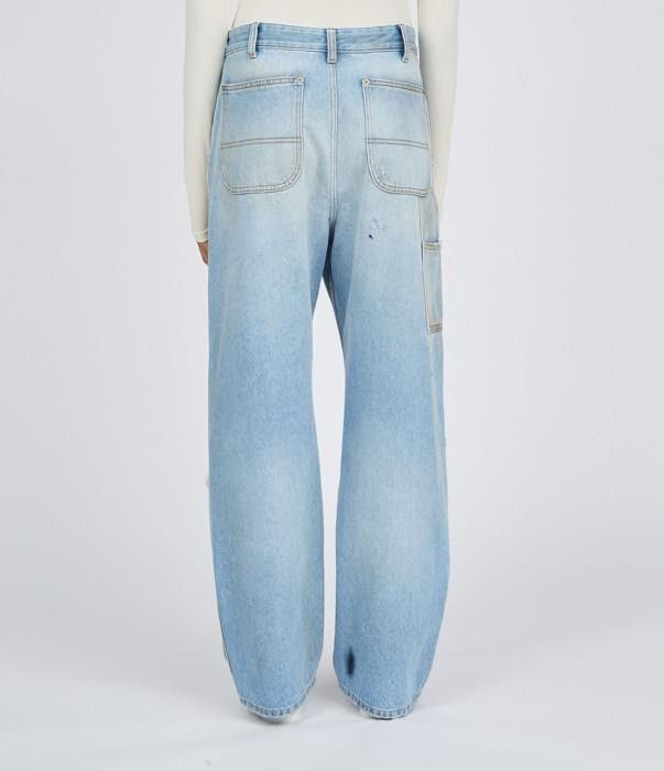 Maison Margiela o1bcso1str0526 MM6 Jeans in Medium Blue Size 24" / US 00 / IT 34 - 4 Thumbnail