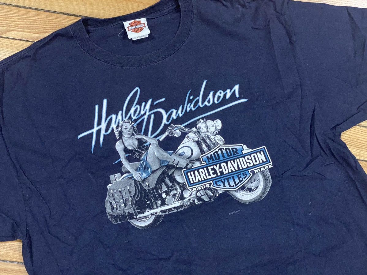 Harley Davidson × Vintage HD Atlanta GA Tshirt XL Size US XL / EU 56 / 4 - 4 Thumbnail