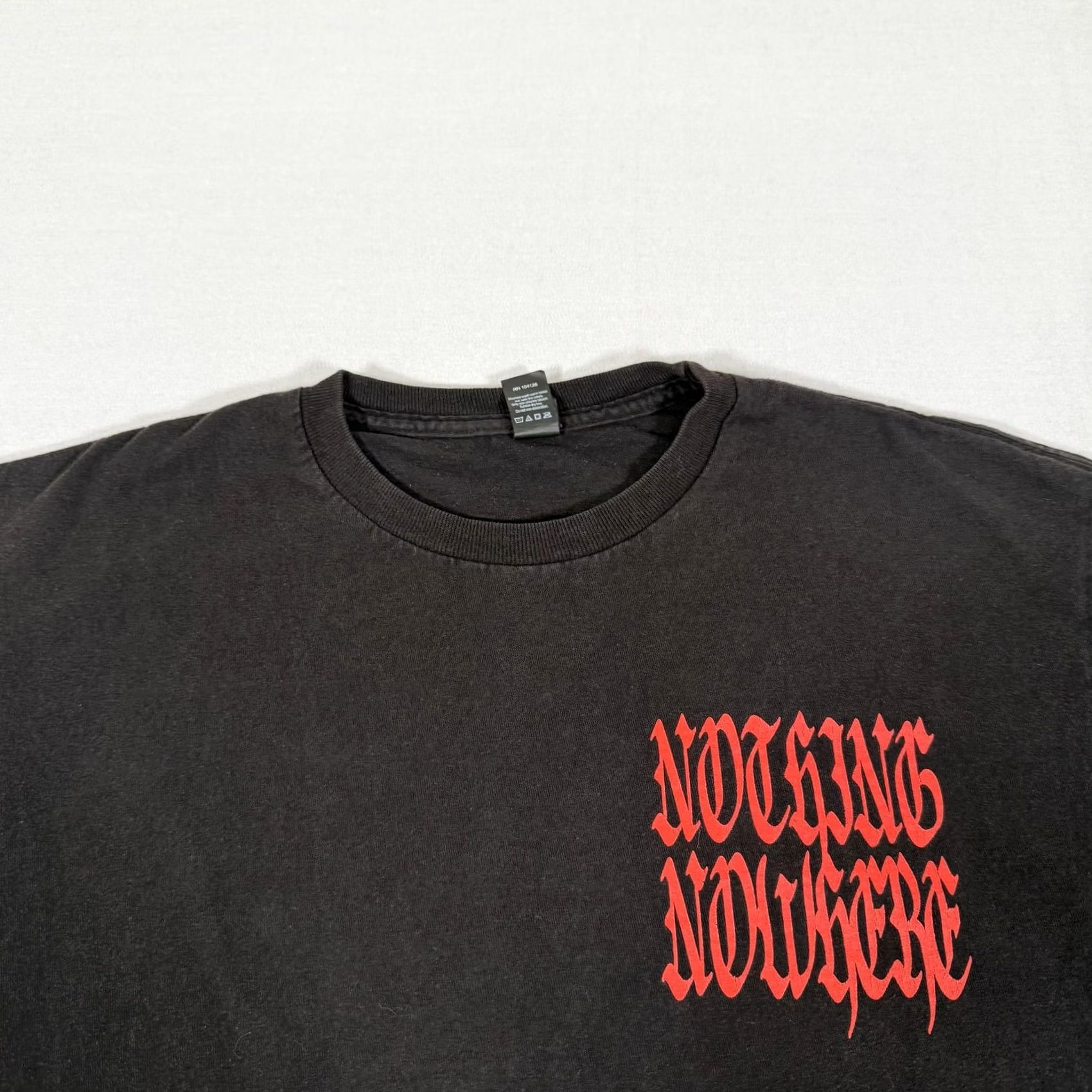 Tultex Nothing Nowhere Shirt Mens M Black Emo Rap Band Music Concert Tour Tee Size US M / EU 48-50 / 2 - 5 Thumbnail
