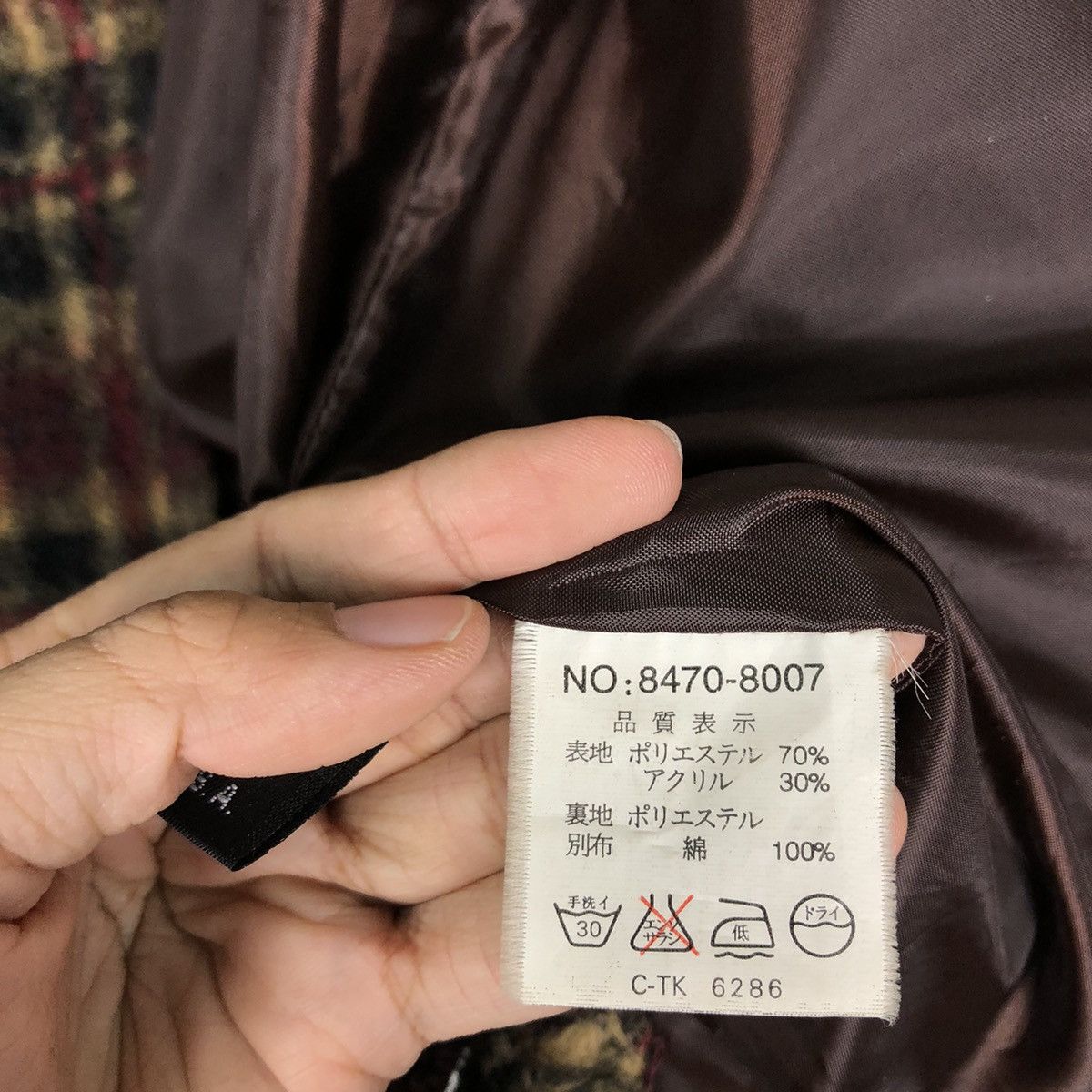 Japanese Brand 🔥90’s Vintage Fleece Jacket Mavi & Sons Tartan Design Size US M / EU 48-50 / 2 - 14 Thumbnail