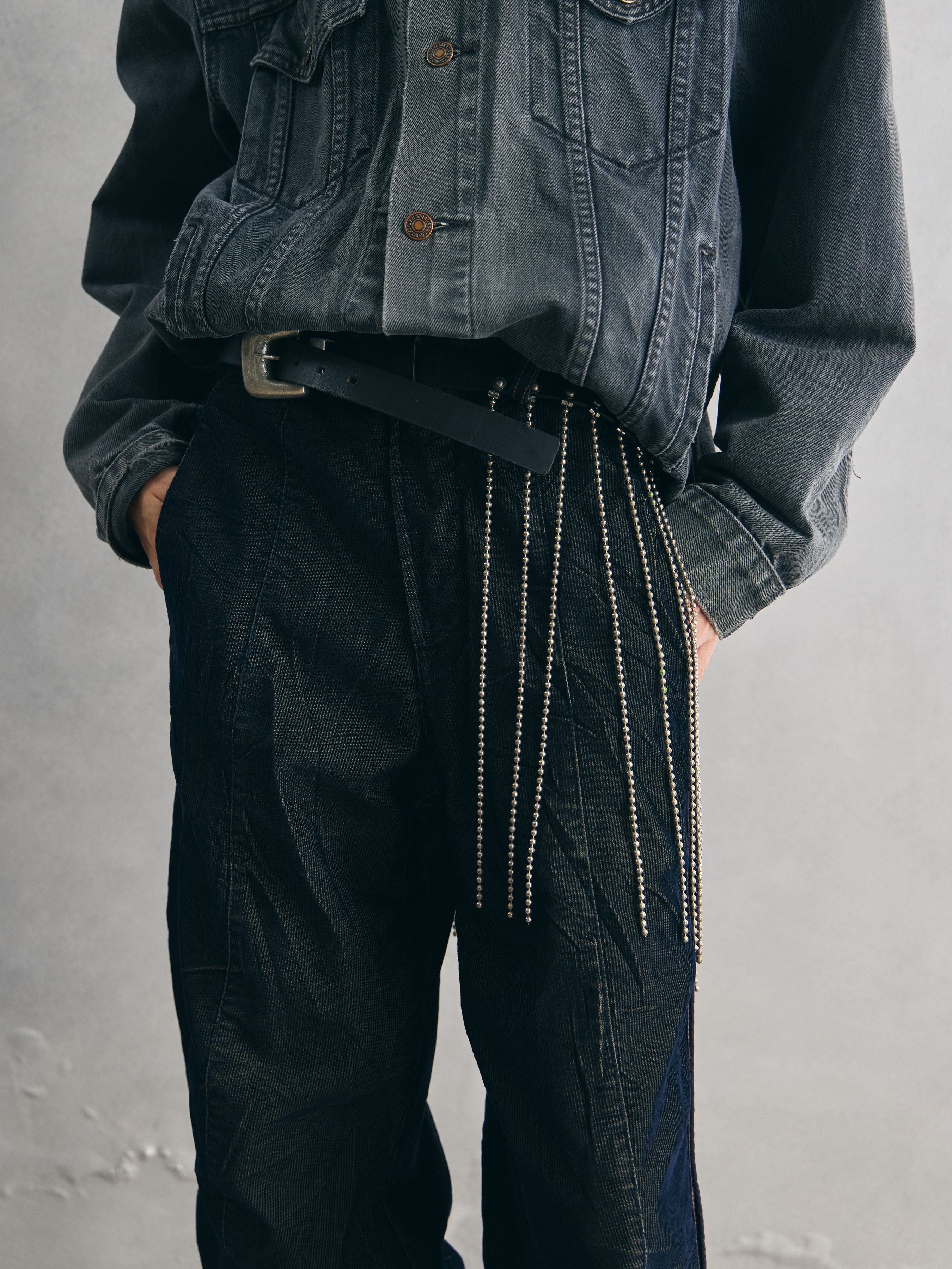 Marithe + Francois Girbaud Marithe + Francois Girbaud 2000's 3D Cargo Pants - Navy Size US 32 / EU 48 - 13 Thumbnail