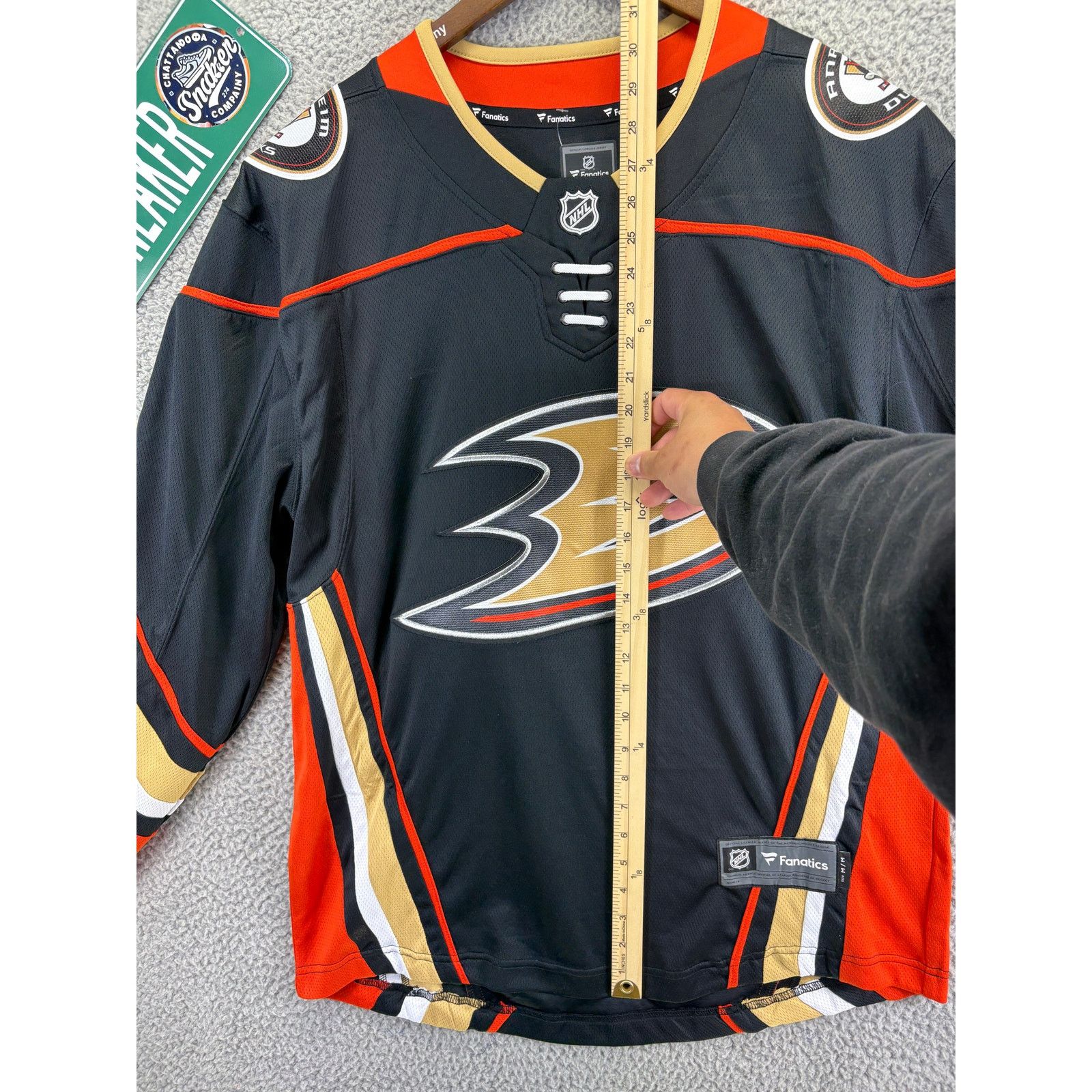 NHL Fanatics Anaheim Ducks NHL Ice Hockey Jersey Mens Medium M Size US M / EU 48-50 / 2 - 2 Thumbnail
