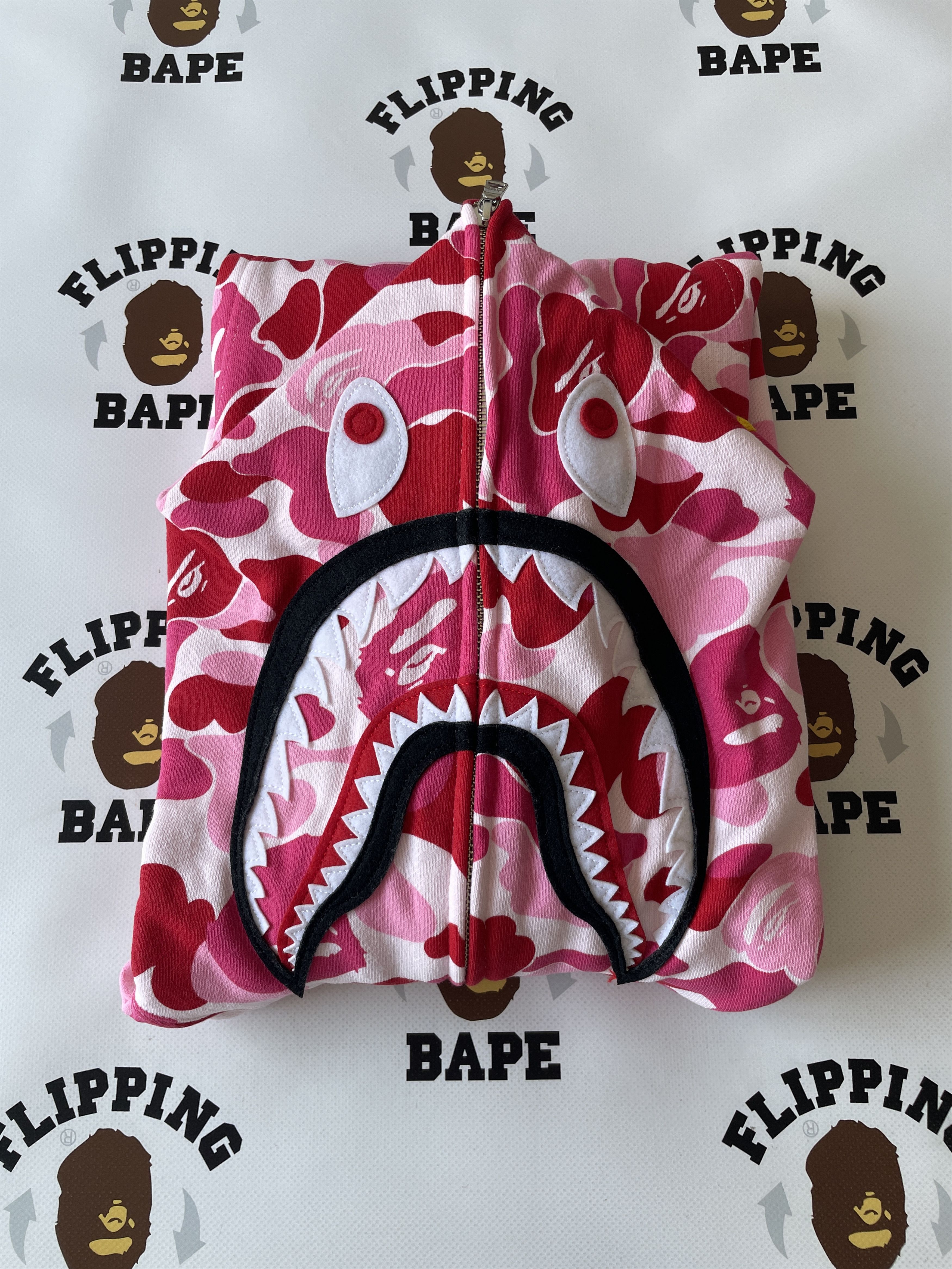 Bape BAPE ABC CAMO SHARK FULL ZIP HOODIE (PONR 2024) Size US XL / EU 56 / 4 - 3 Thumbnail