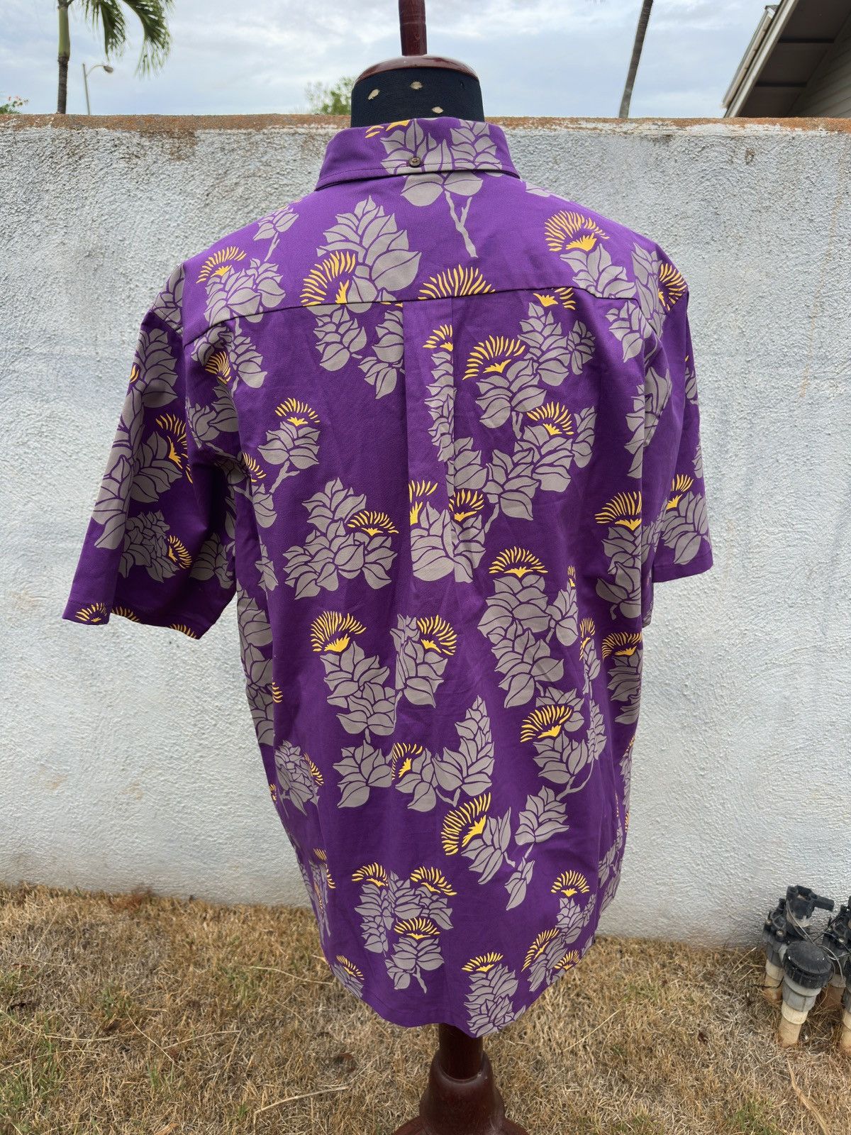 Other PreOwned Sig Zane Purple Hawaiian Print Men's XXL Size US XXL / EU 58 / 5 - 2 Thumbnail