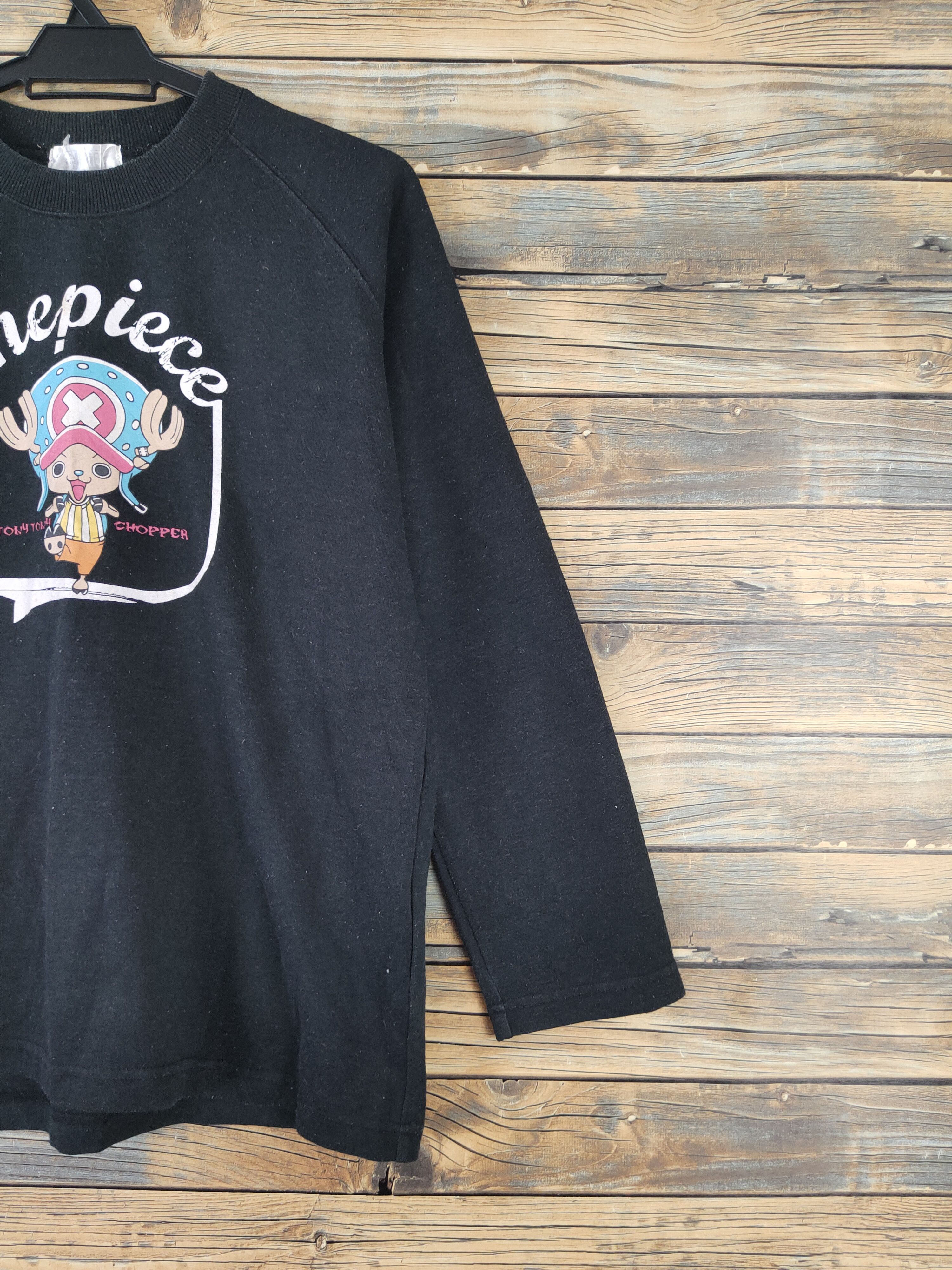 One Piece DL One Piece Black Long Sleeve T-shirt #565 Size US L / EU 52-54 / 3 - 6 Thumbnail