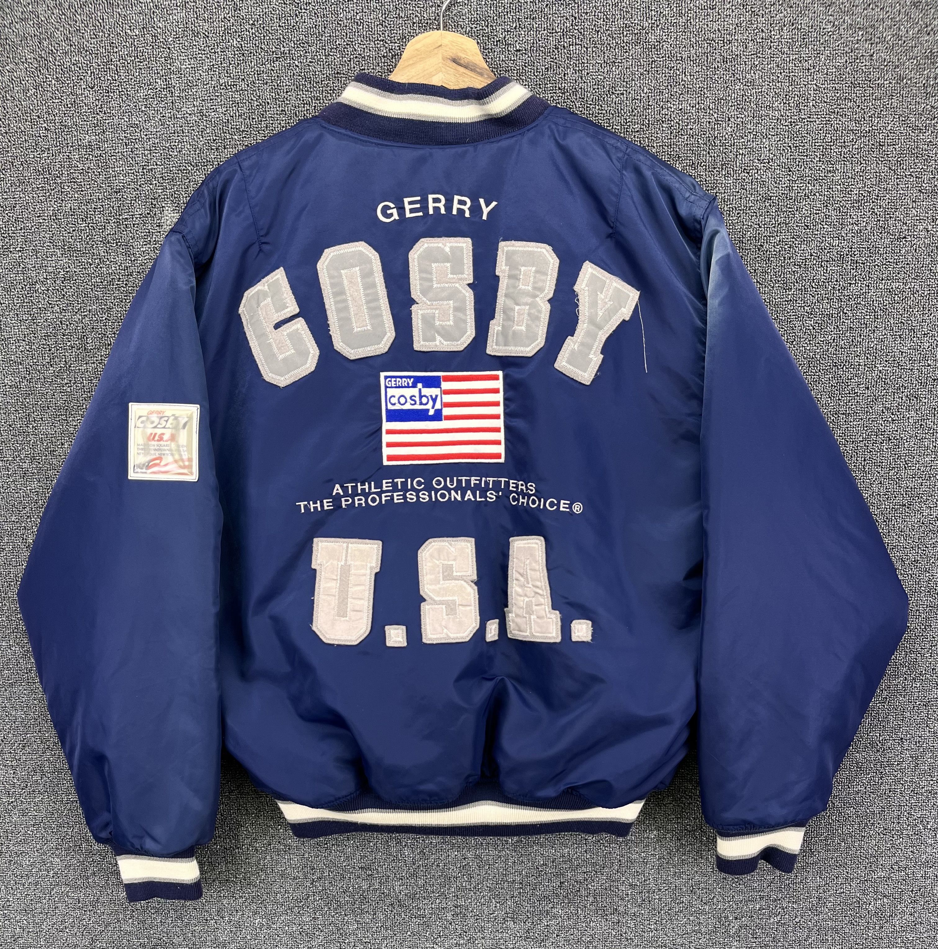Vintage Vintage Gerry Cosby U.S.A New York Varsity Jacket Size US L / EU 52-54 / 3 - 16 Thumbnail