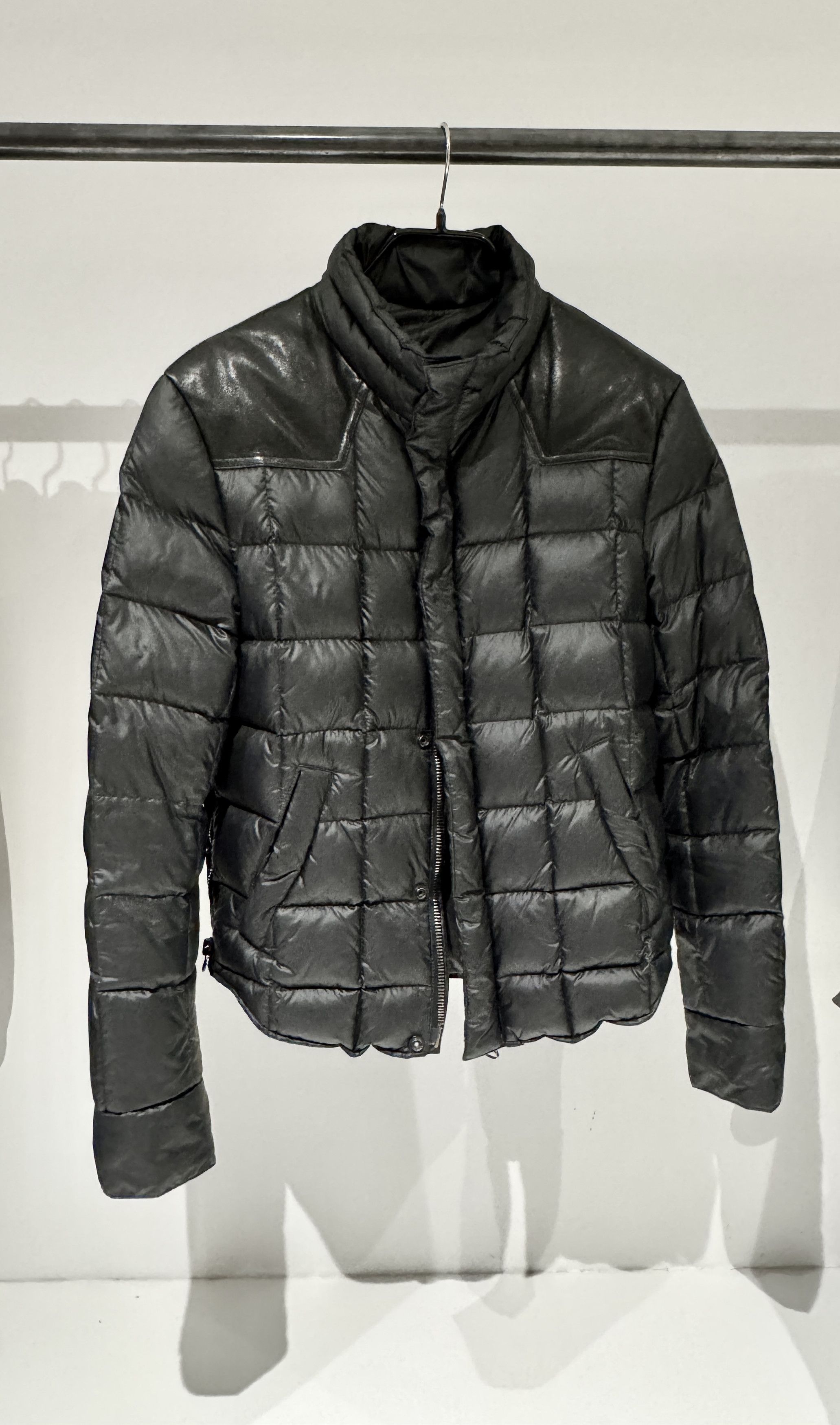 Balmain Iconic 2010 Christophe Decarnin down biker jacket | Grailed