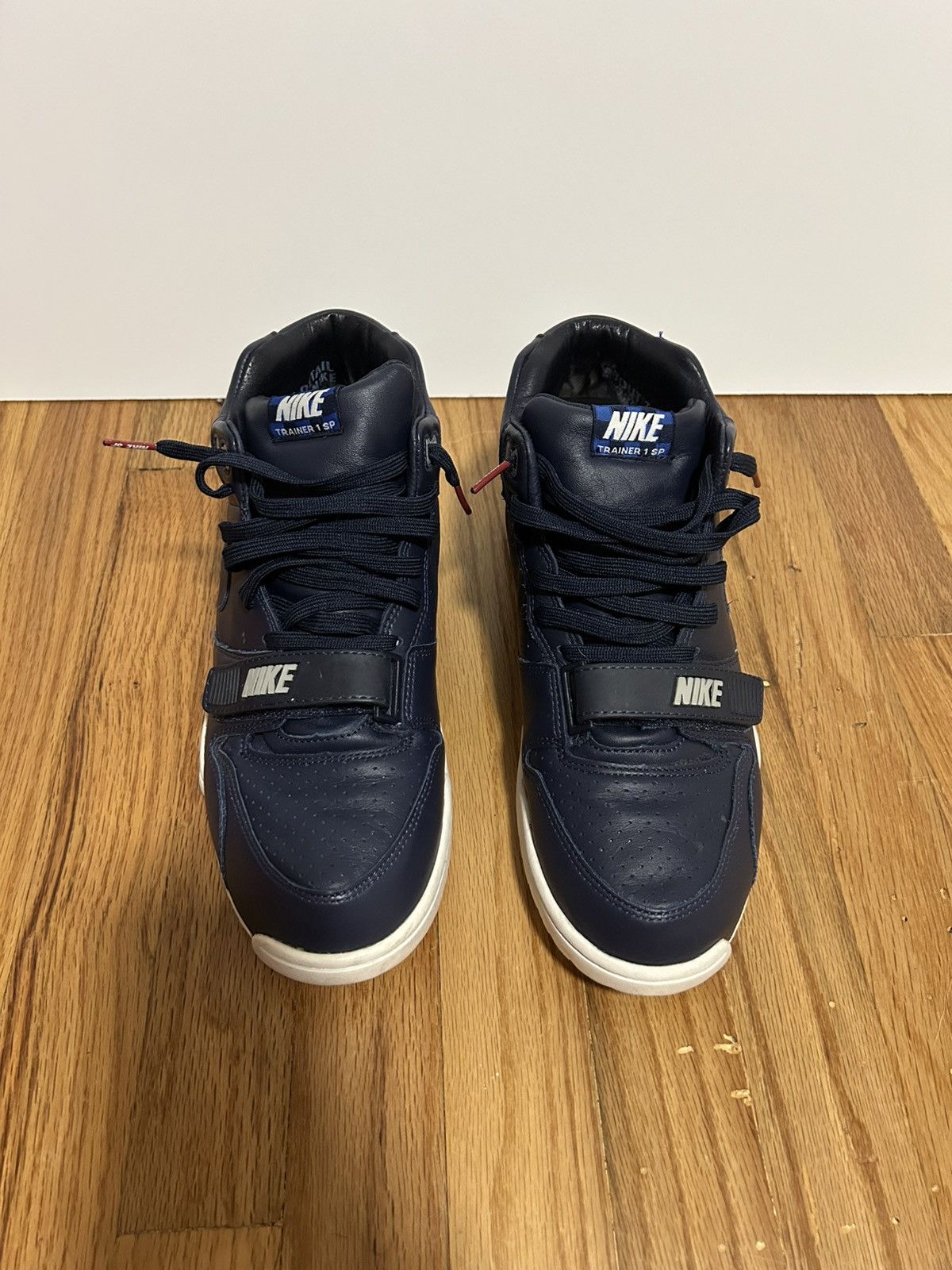 Fragment Design × Nike Nike Air Trainer 1 Mid SP Fragment Design Obsidian Size 11 Size US 11 / EU 44 - 4 Thumbnail