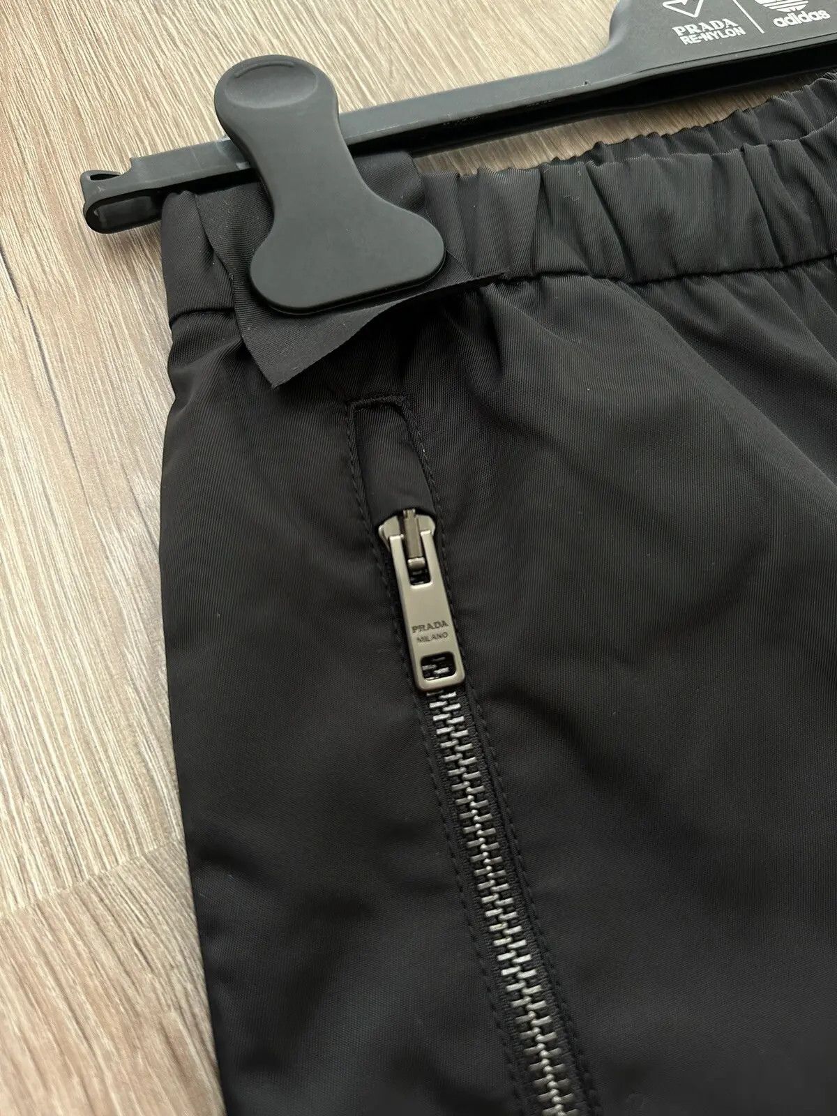 Prada Adidas Nylon Black Track Pants Prada Adidas Nylon Black Track Pants