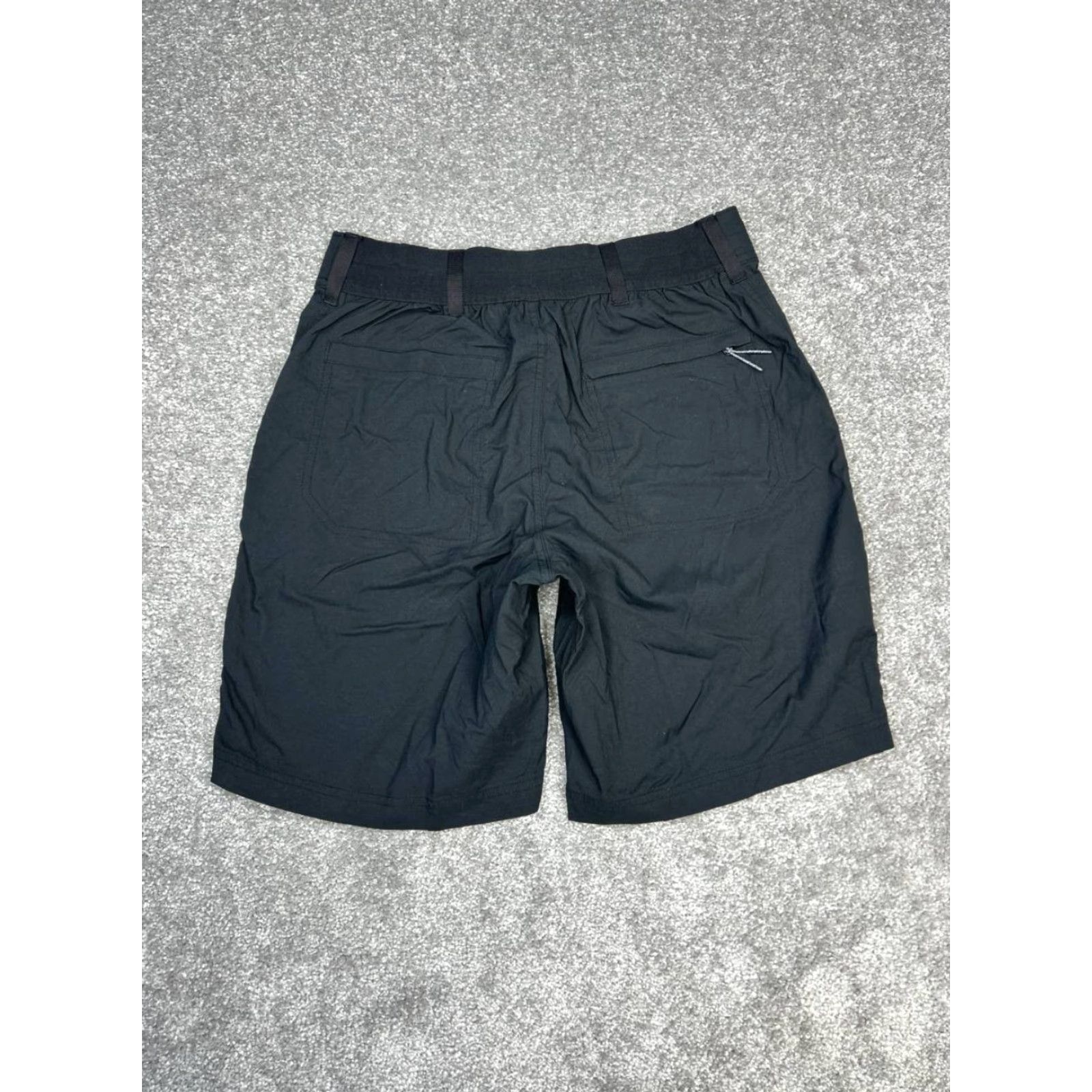 Vintage REI Co Op Sahara Bermuda Shorts Women 4 Black Logo Nylon Stretch Mid Rise Hiking Size 27" / US 4 / IT 40 - 2 Thumbnail