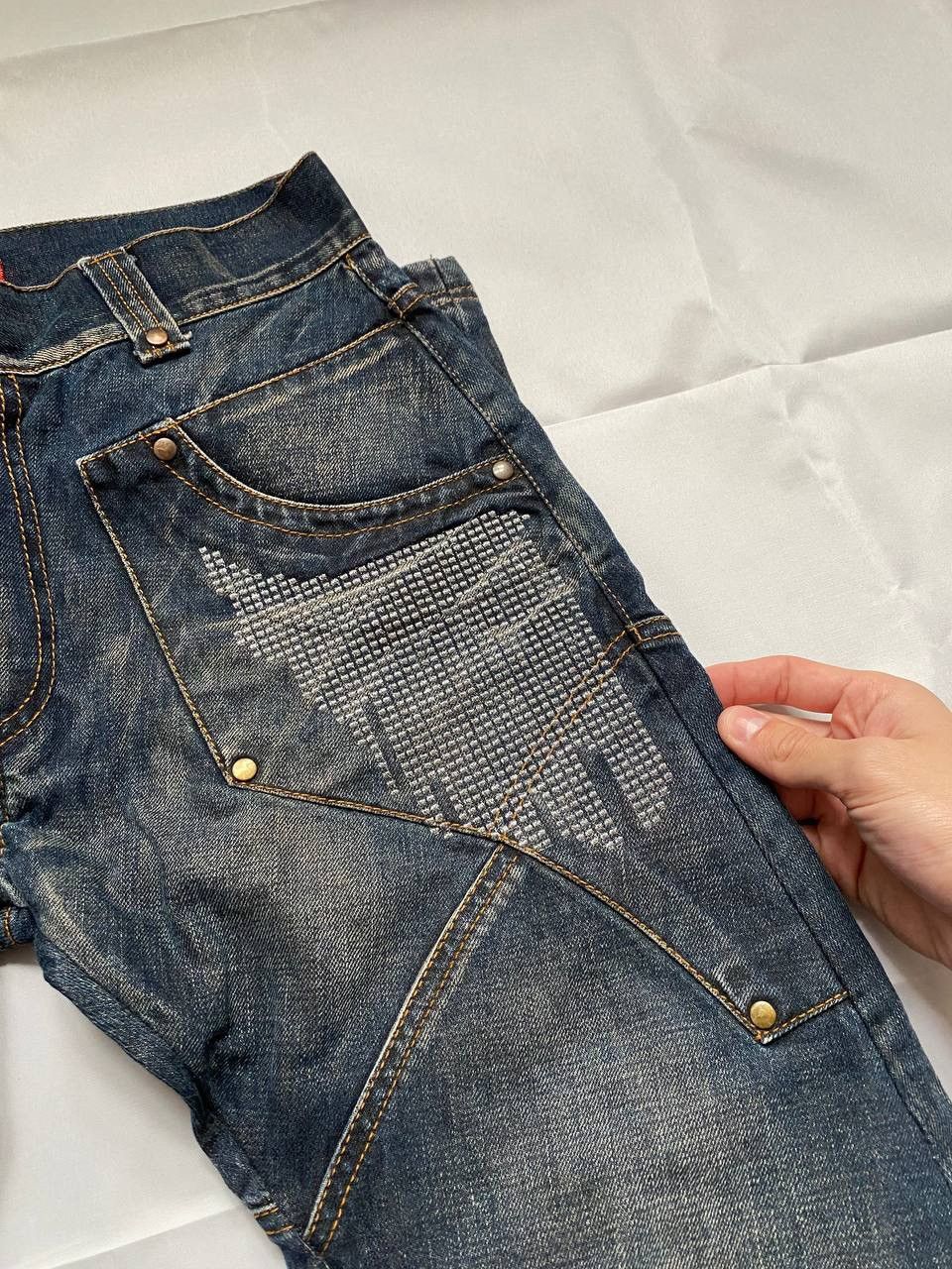 Bray Steve Alan × Designer Bray Steve Alan Distressed Jeans Straight Fit Size US 31 - 12 Thumbnail