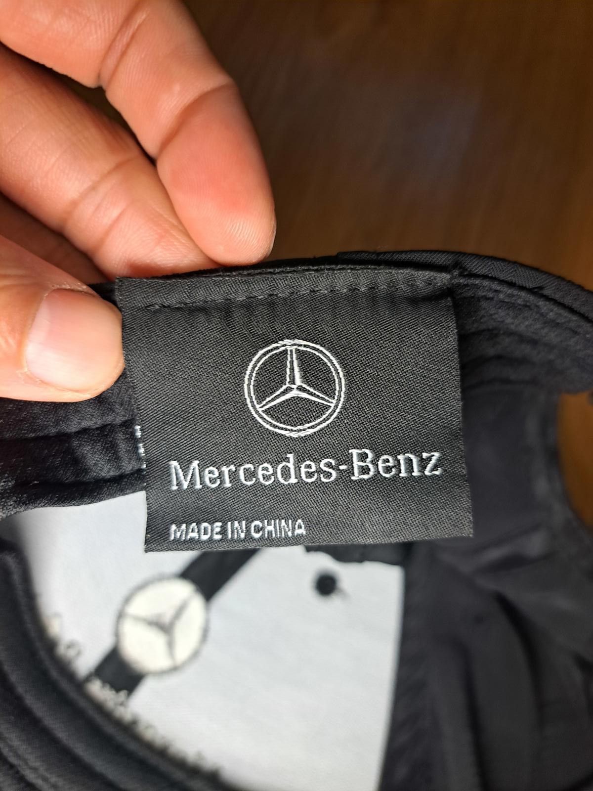 Mercedes-Benz Mercedes-Benz Black Plaid Baseball Cap with Logo Adjustable Size ONE SIZE - 2 Thumbnail